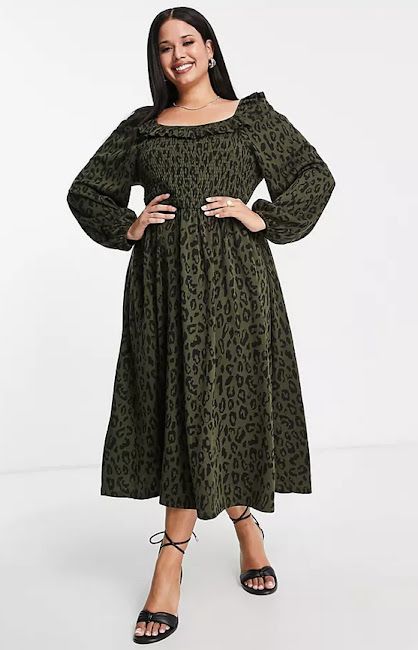 kate middleton green leopard print dress lookalike plus size