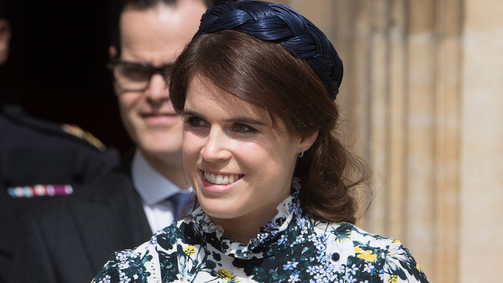 Princess Eugenie stuns in gorgeous mini-dress and leather boots
