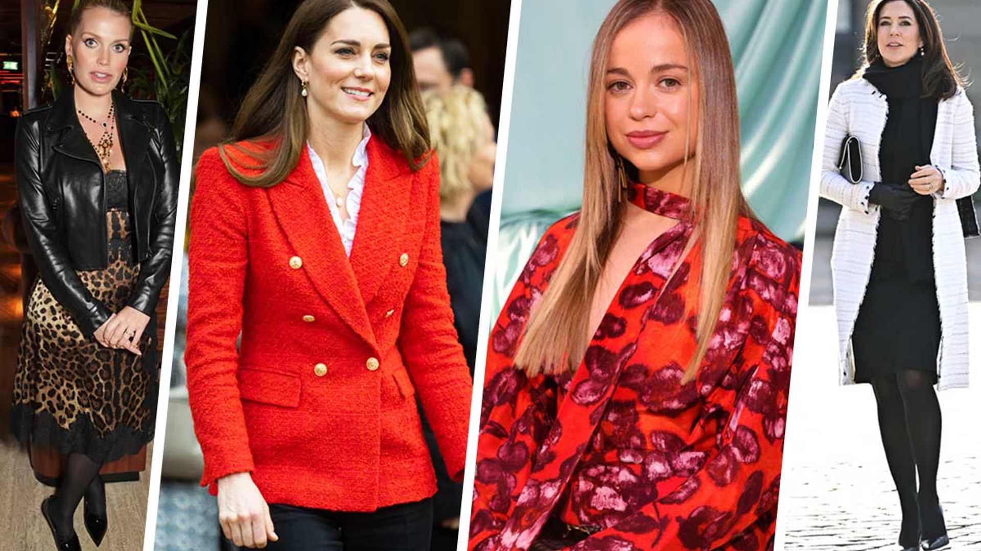 Royal Style Watch: From Kate Middleton's must-see Zara blazer to Lady Kitty Spencer's lace slip