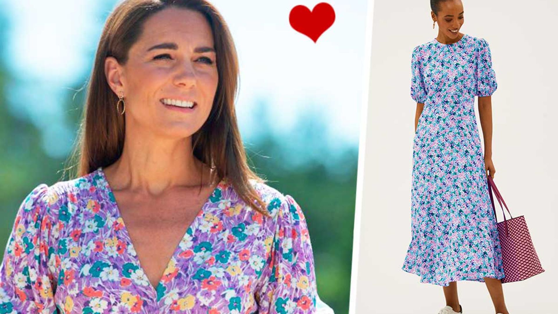 Marks & Spencer's new £39.50 dress is a dead ringer for Kate Middleton's pastel style
