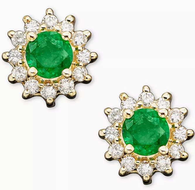 kate middleton replica emerald earrings macys