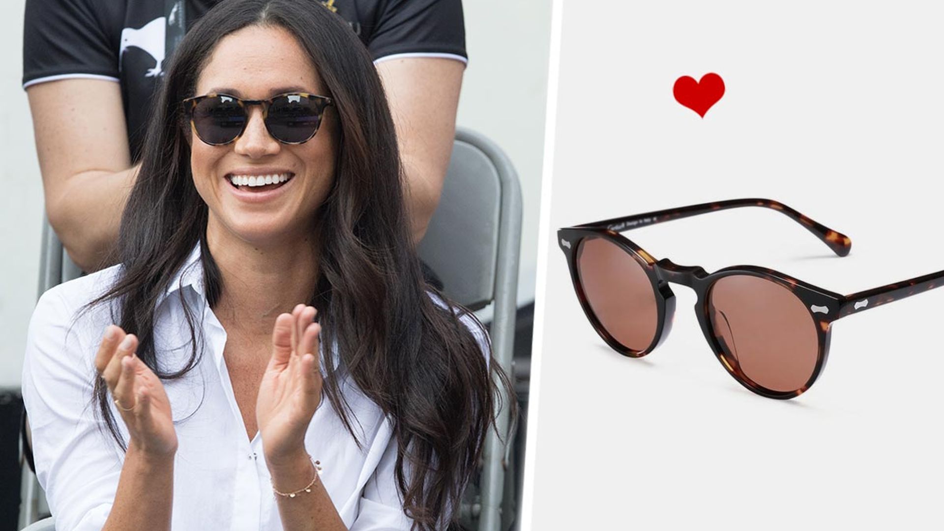 Amazon stock a £25 version of Meghan Markle's £150 sunglasses - and they look so similar