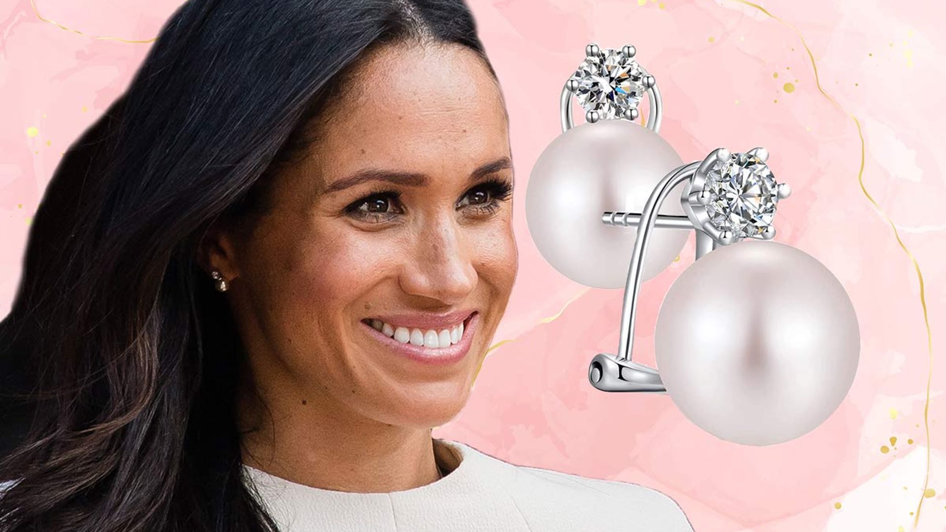 Amazon has a perfect lookalike of Meghan Markle's pearl earrings from the Queen