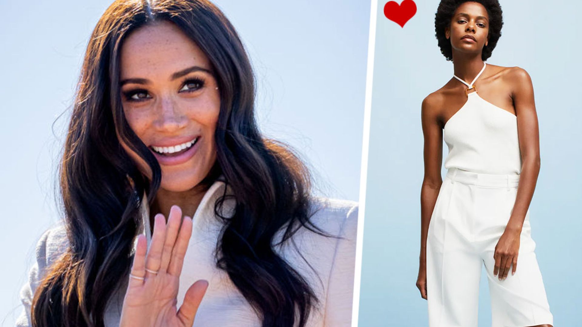 Meghan Markle's pleated white shorts - we're totally copying the look this summer - 5 of the best we've found