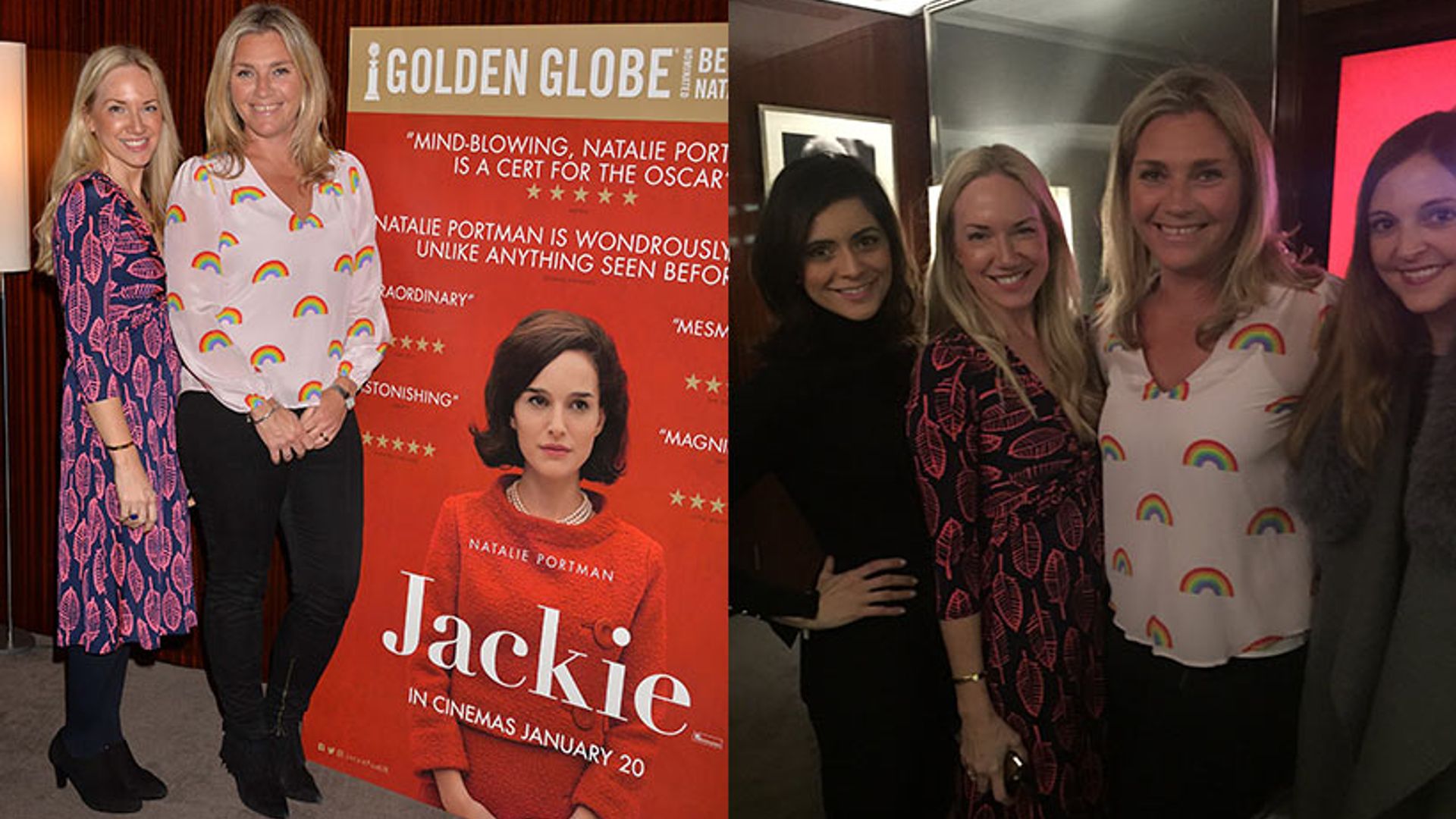 VIP guests join HELLO! for exclusive screening of Natalie Portman's new film JACKIE