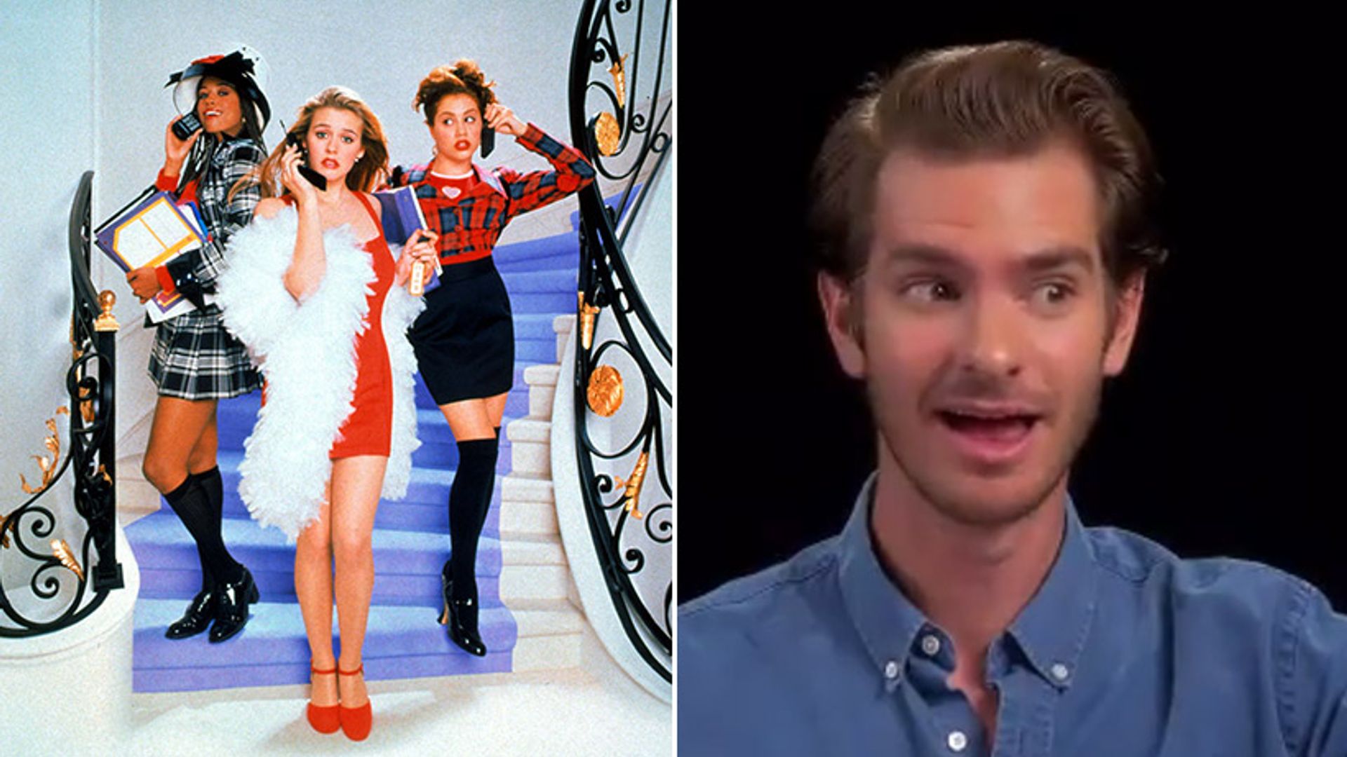 Andrew Garfield imitates Cher from Clueless in hilarious clip