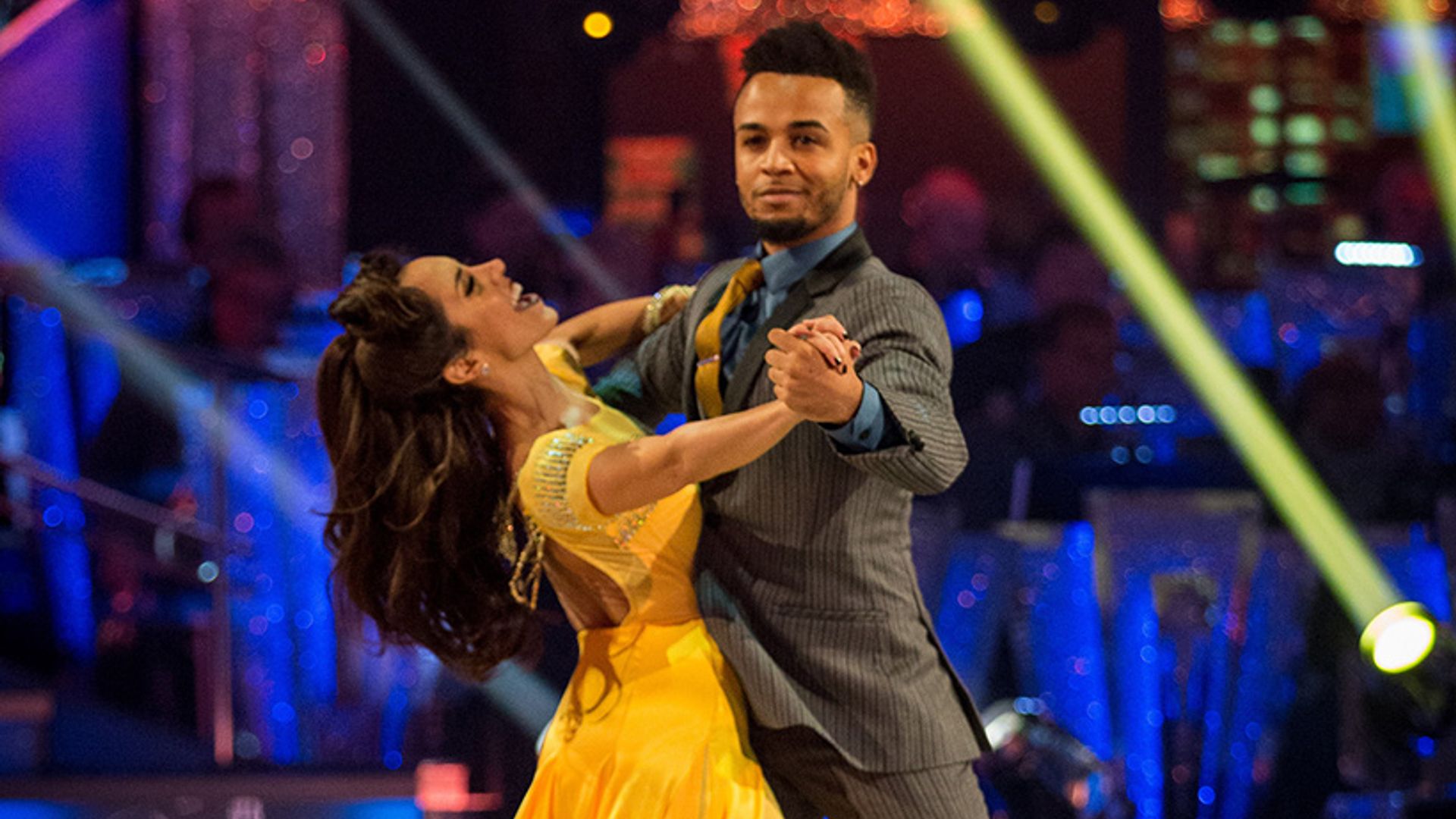 JB Gill supports fellow JLS singer Aston Merrygold on Strictly: watch