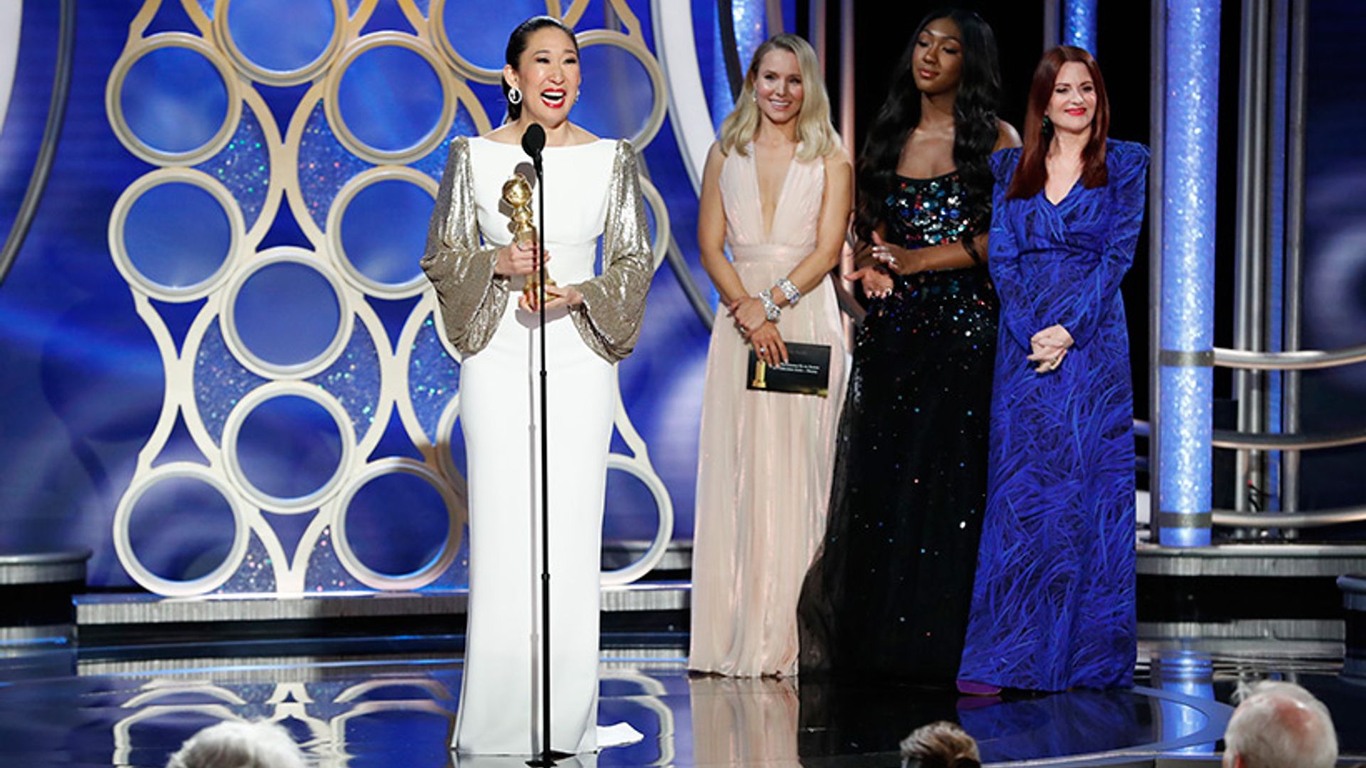 Sandra Oh's parents go viral after adorable reaction to her Golden Globe win