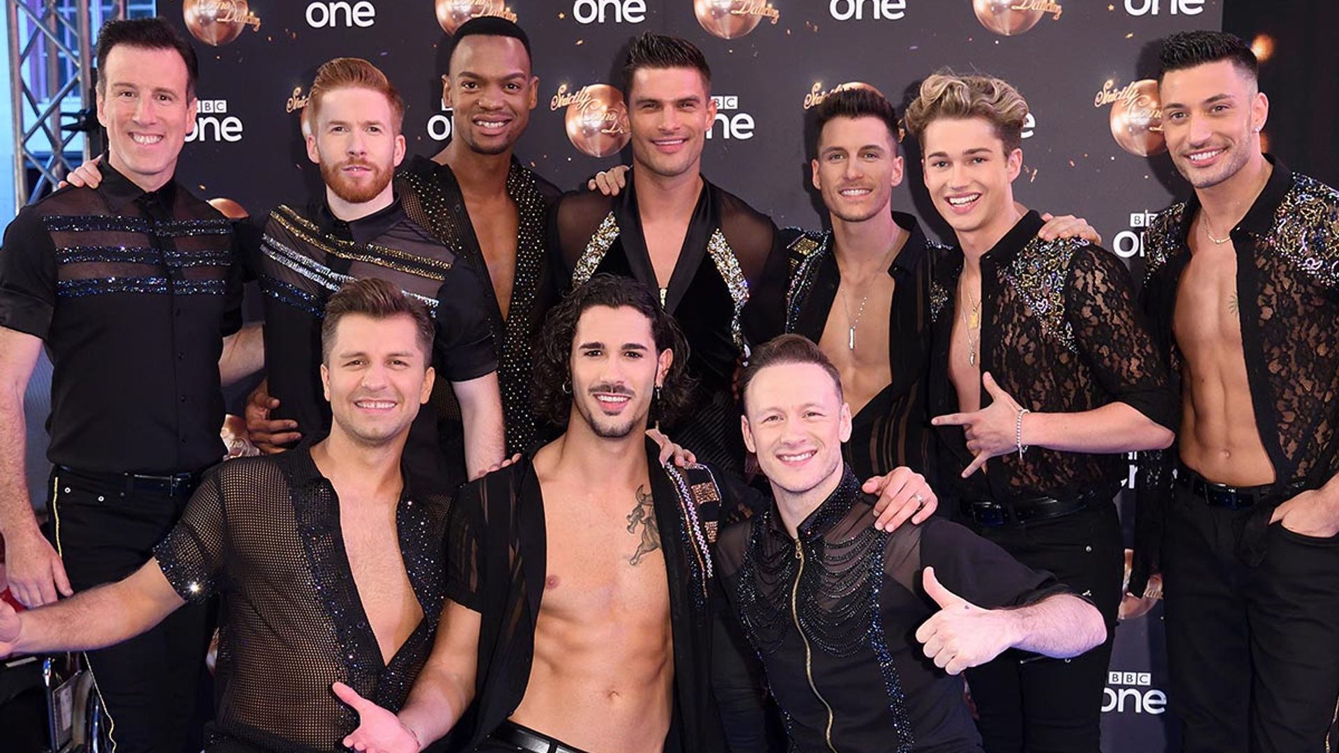 strictly come dancing male dancers