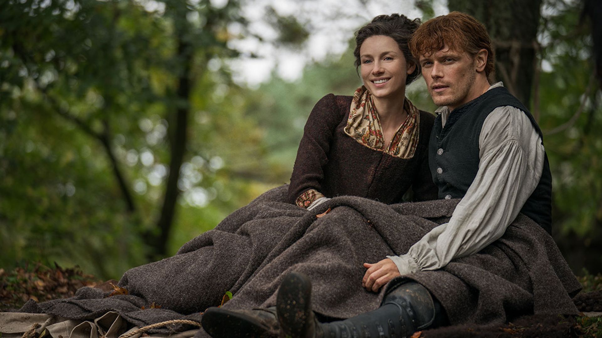 Outlander star Sam Heughan reveals HILARIOUS first reaction to meeting 'telly wife' Caitriona Balfe