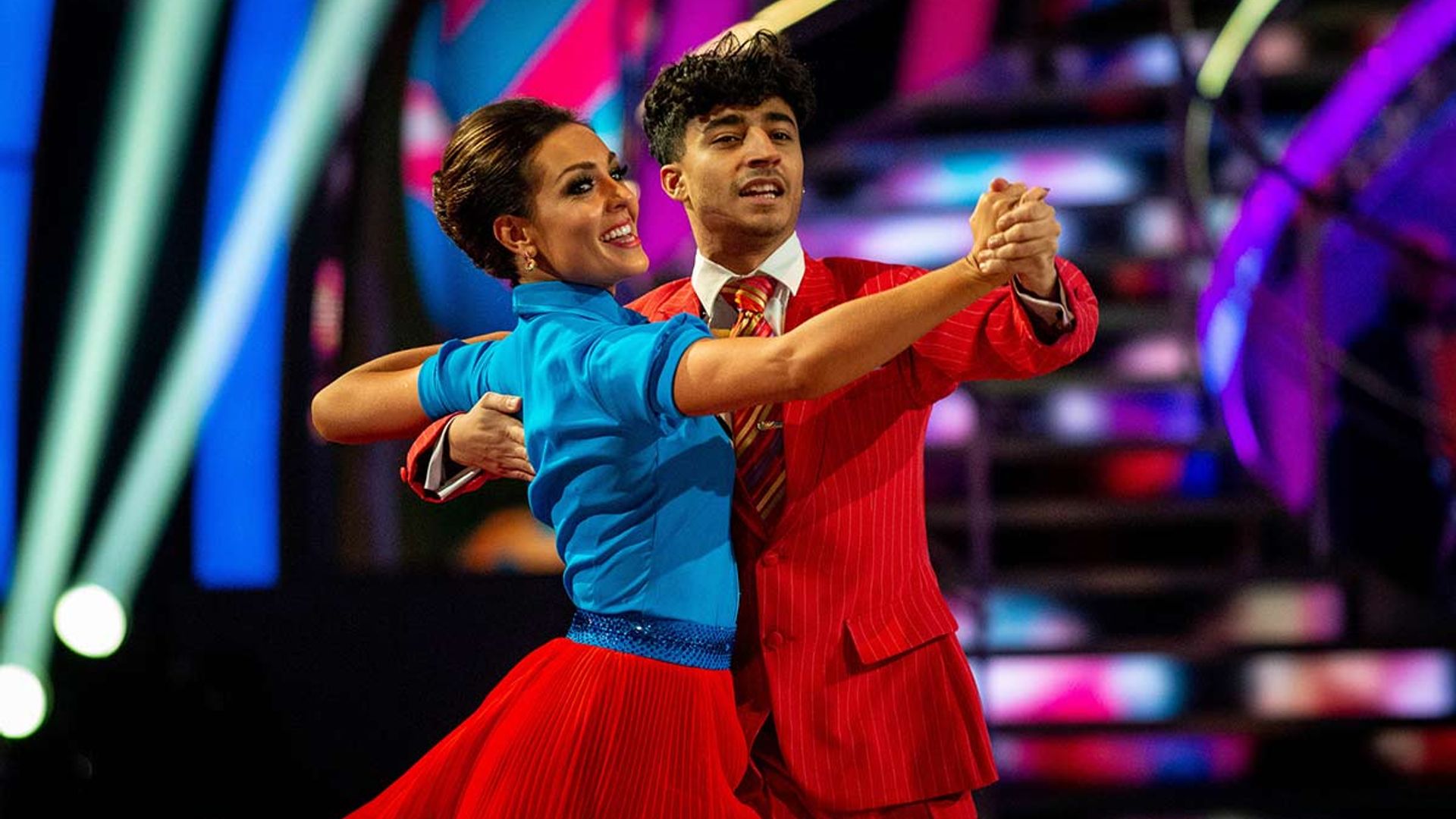 Strictly's Karim Zeroual cheered on by special guests as he's awarded four tens
