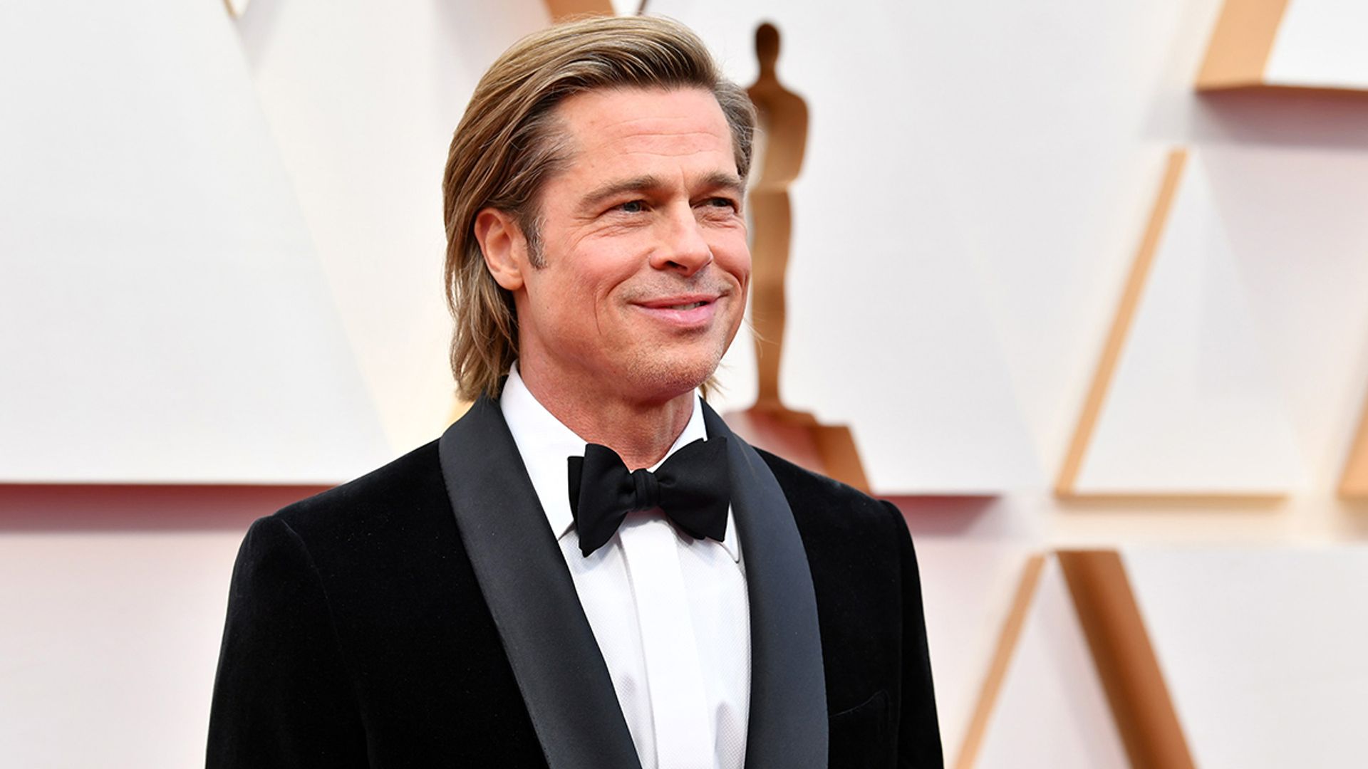 Who was Brad Pitt's mystery date at the 2020 Oscars?