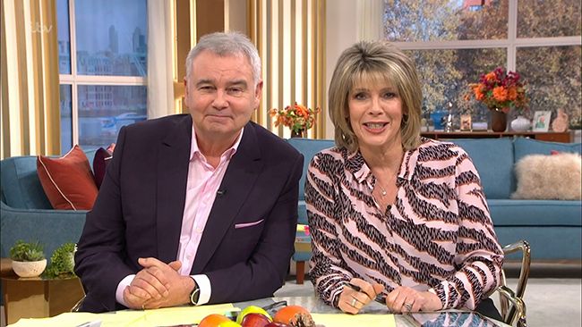 Well talk about this later! Eamonn Holmes is not 