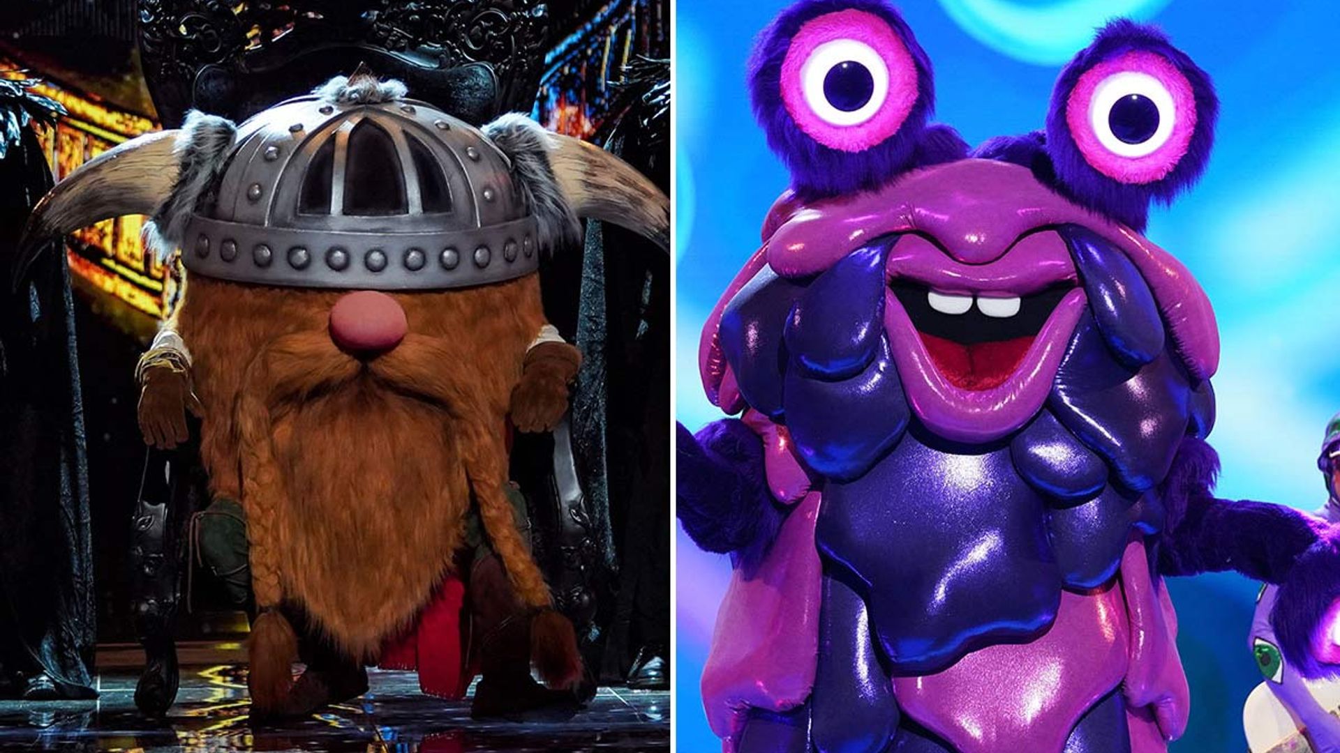 The Masked Singer: Viking and Blob's identities revealed ...