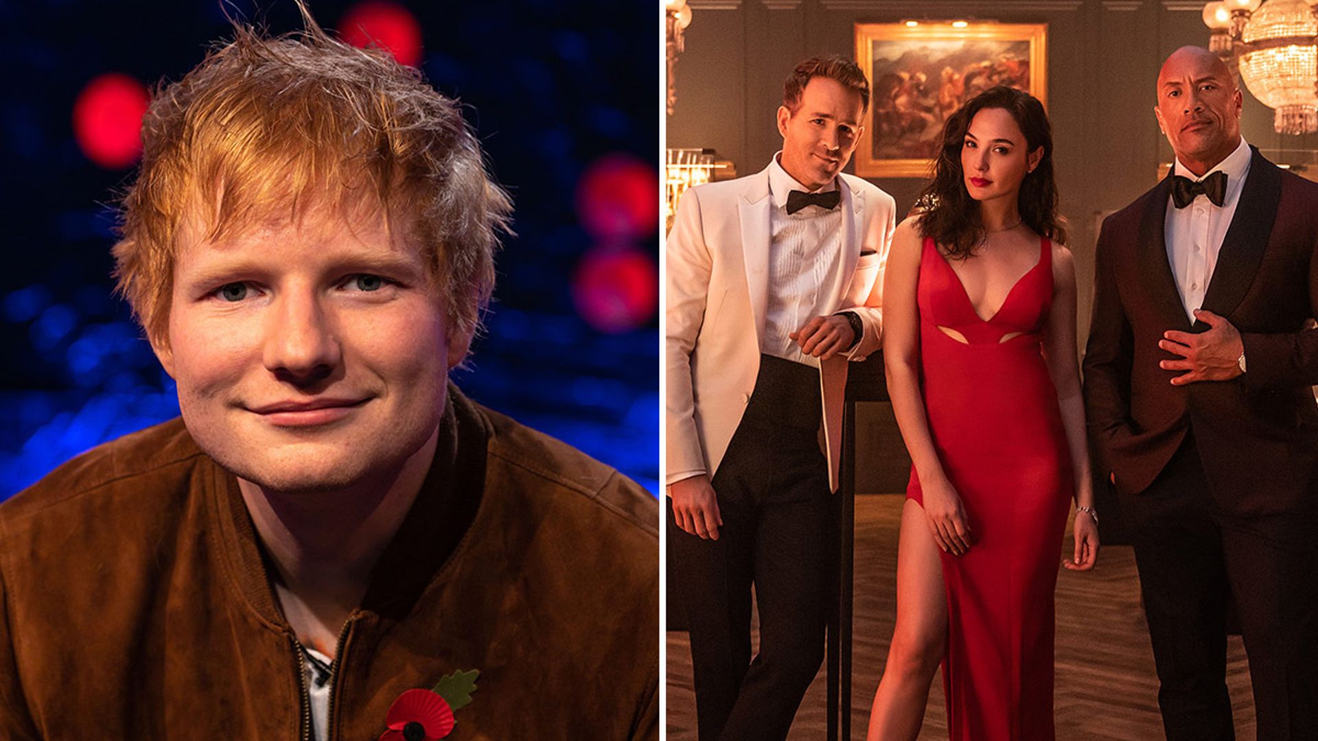 Fans are saying the same thing about Ed Sheeran's surprise cameo in Red Notice