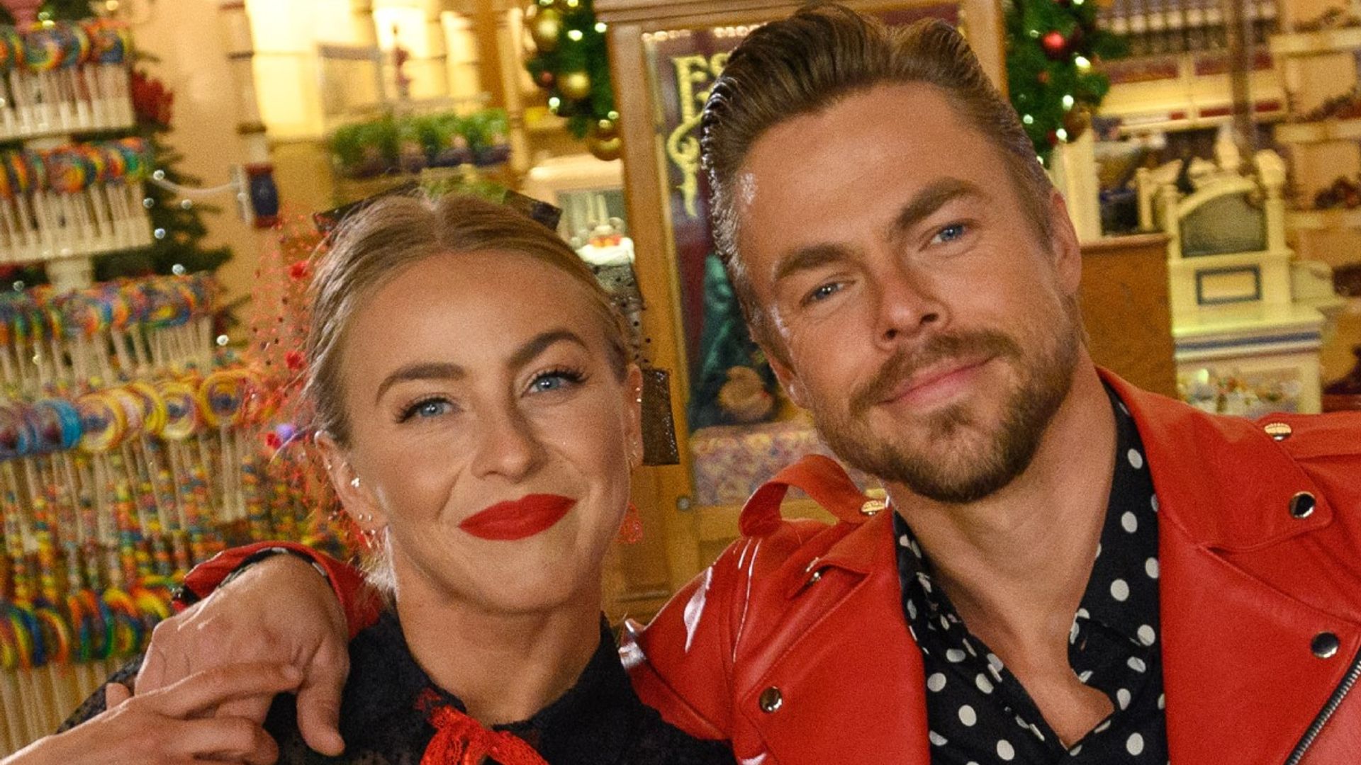 Julianne Hough returns to Dancing with the Stars in the wake of brother Derek's health troubles