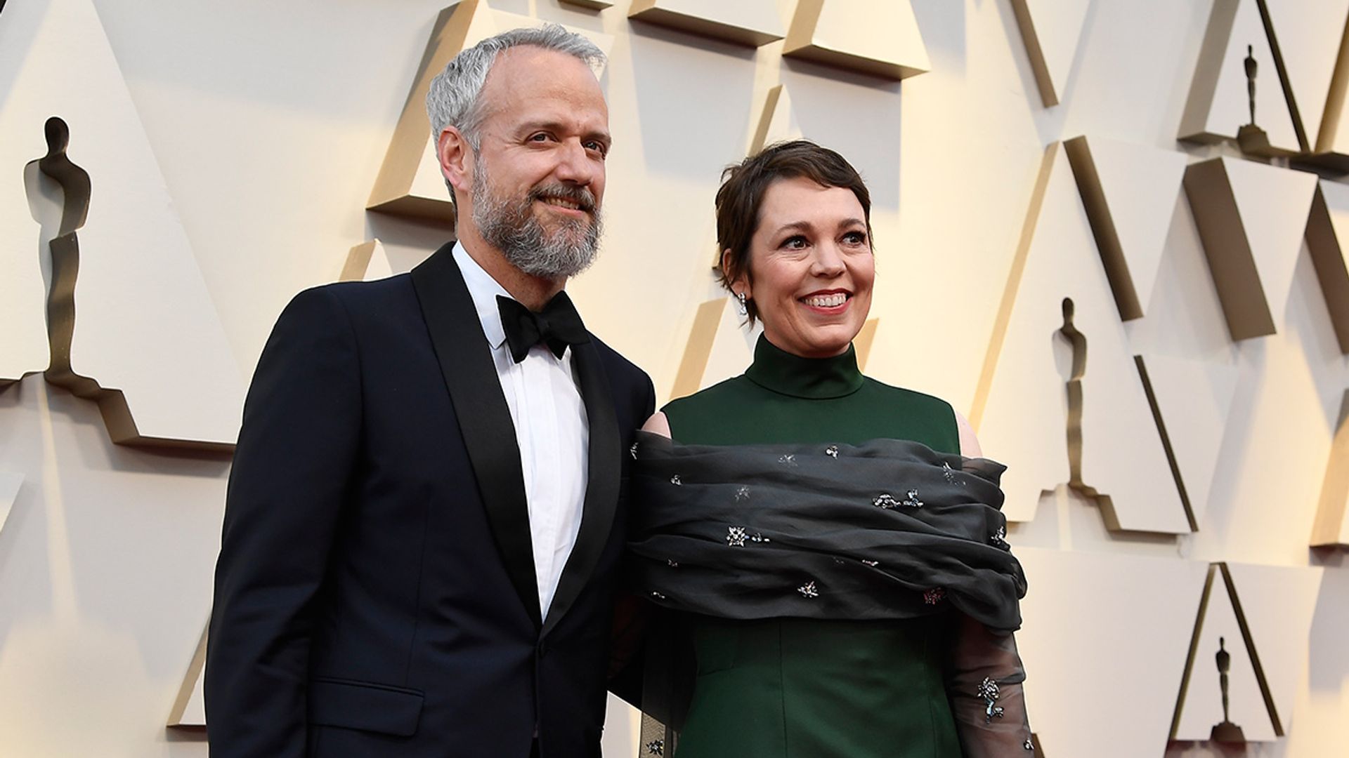Olivia Colman makes rare comment about husband after working together for first time