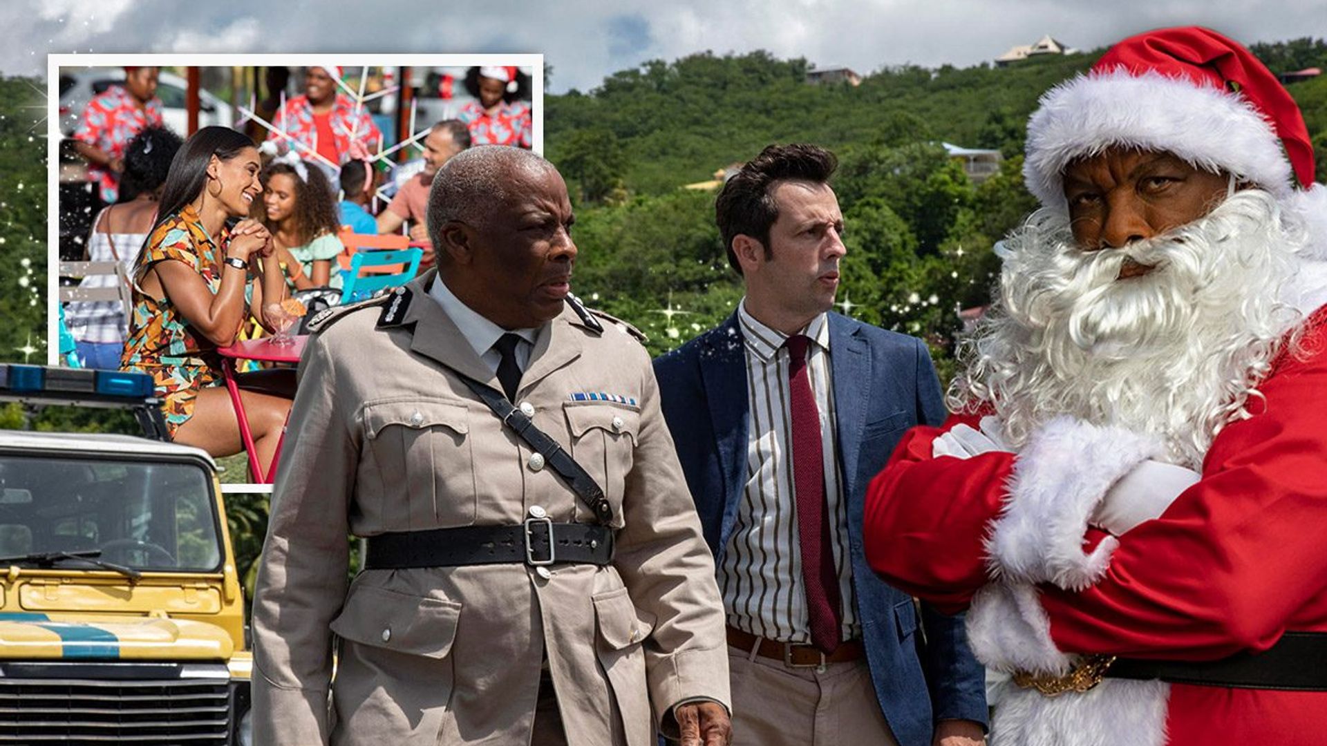 Ralf Little reveals secrets of Death in Paradise's first Christmas special