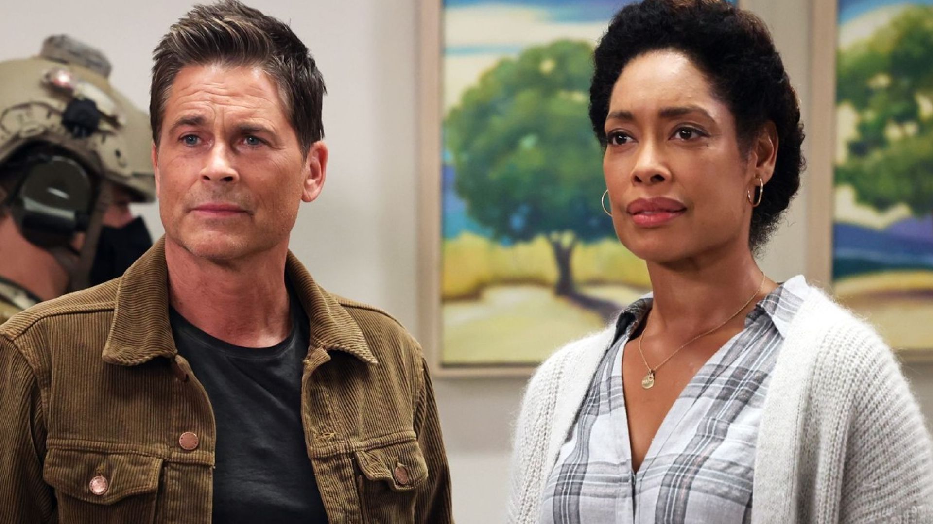 9-1-1 Lone Star’s Gina Torres joins Rob Lowe and Angela Bassett for Super Bowl party