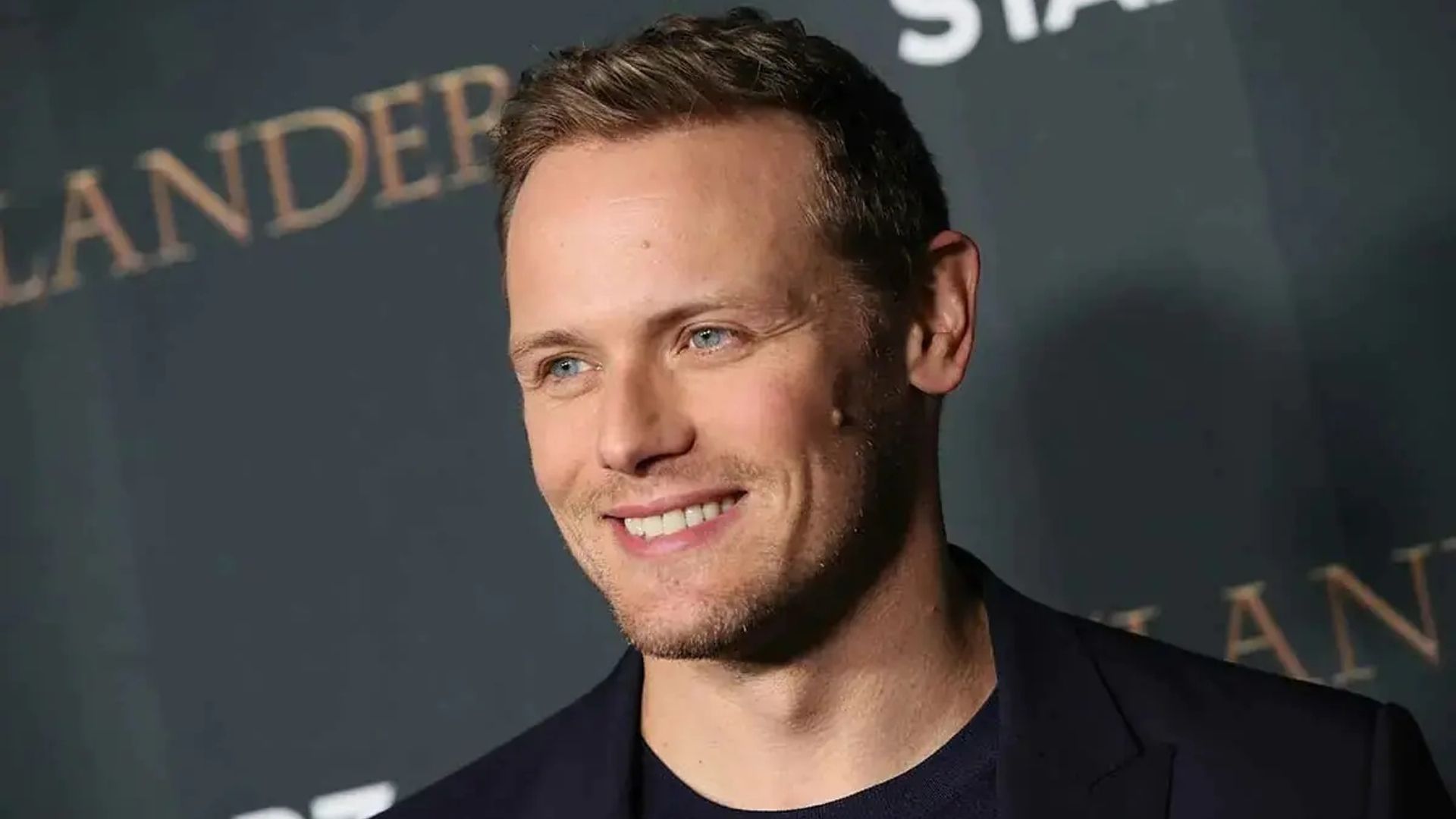 Sam Heughan shares new picture from upcoming romance movie – and followers are confused