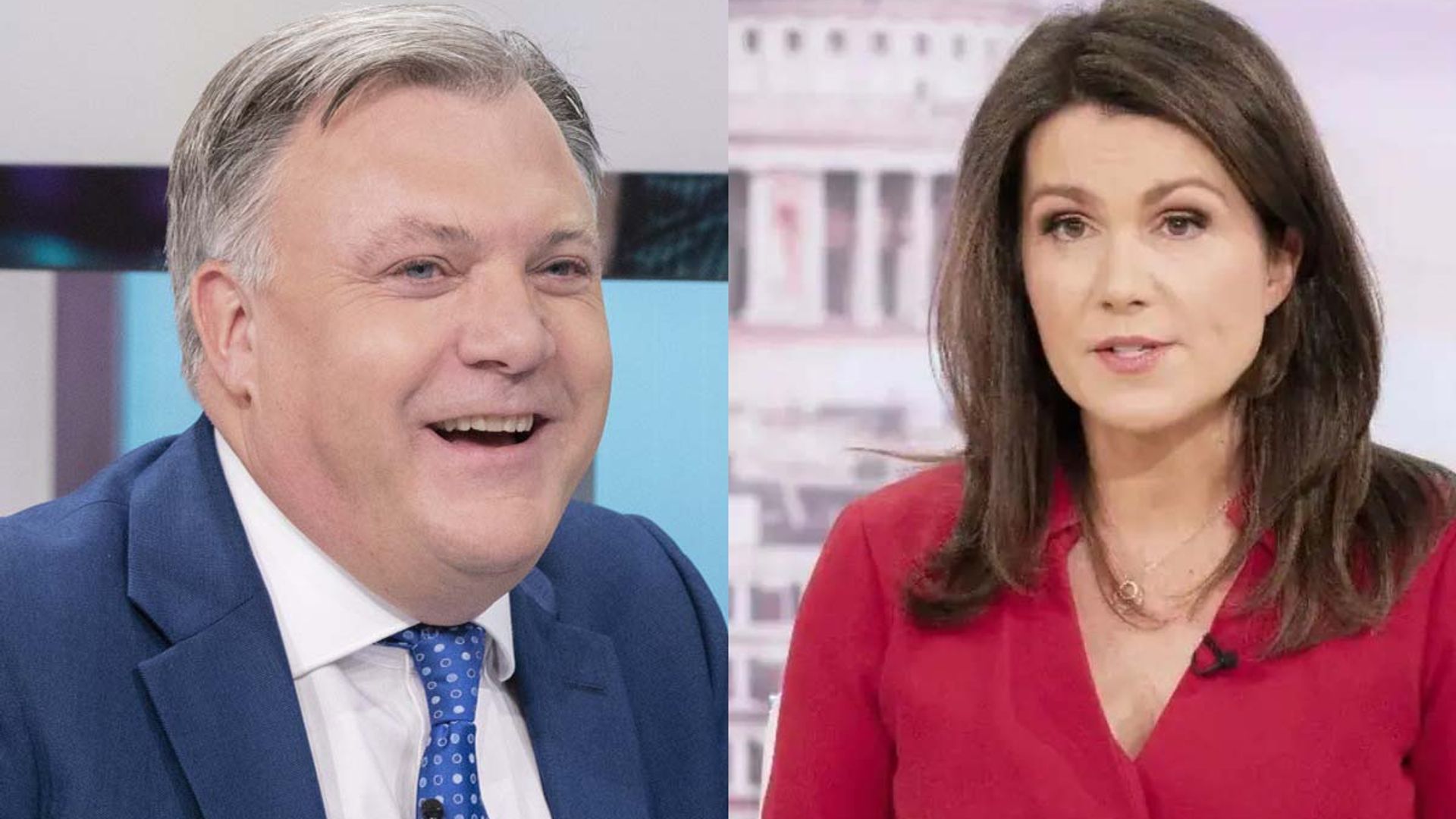 GMB viewers left 'cringing' as Ed Balls 'puts moves' on Susanna Reid