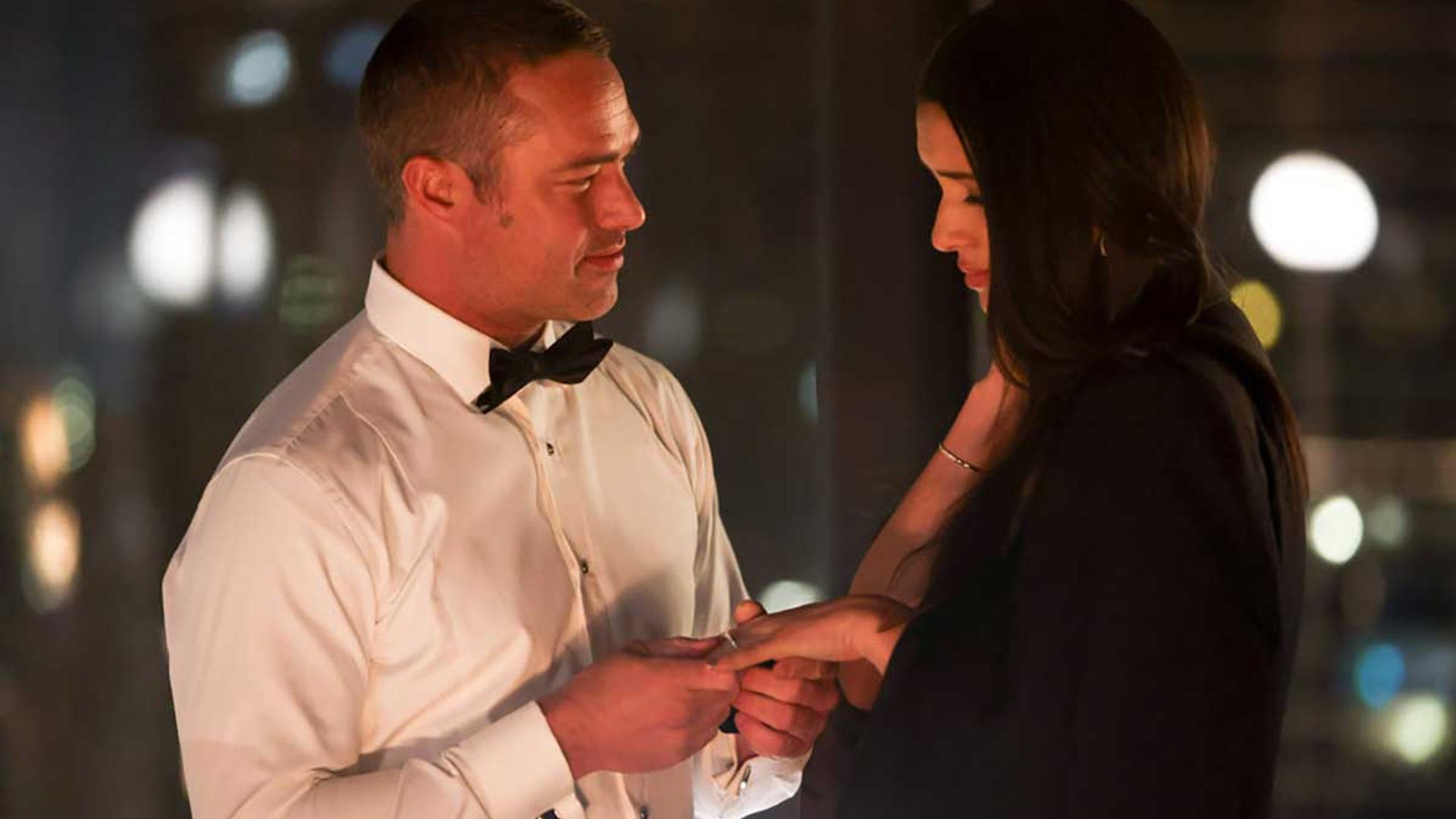 Chicago Fire's Miranda Rae Mayo teases first look at Stella Kidd and Kelly Severide's wedding