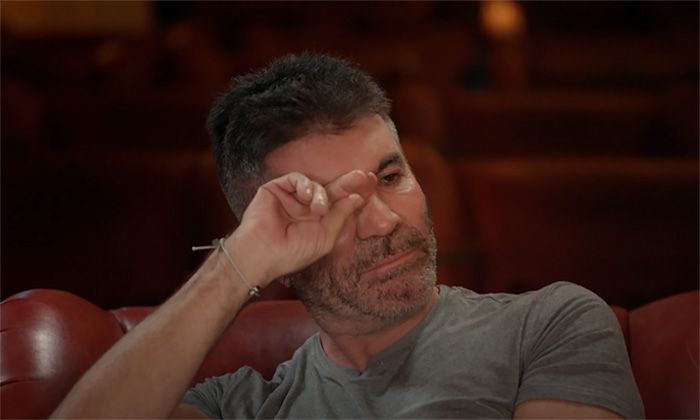 Simon Cowell left in tears as he watches Nightbirde's heartbreaking audition for the first time since her death