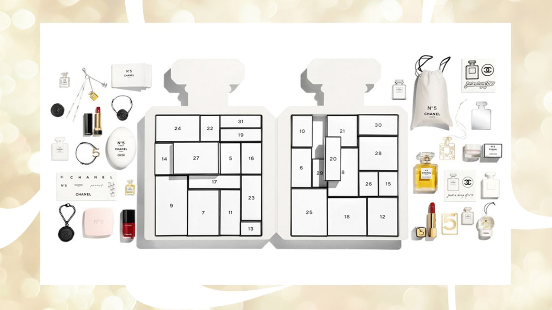 Chanel has launched its first ever beauty advent calendar and it's incredible