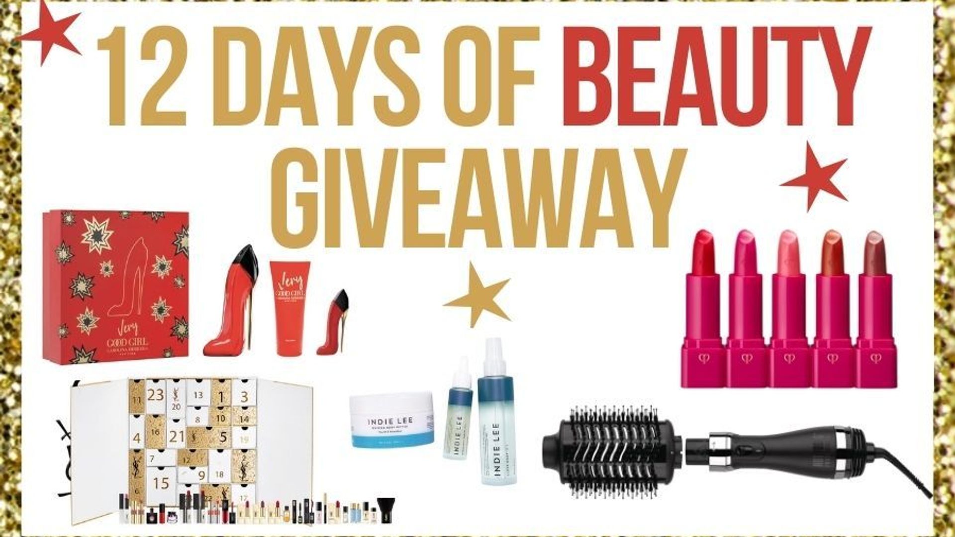 12 Days of Beauty Giveaways with Carolina Herrera, Hot Tools, The Detox Market and more!