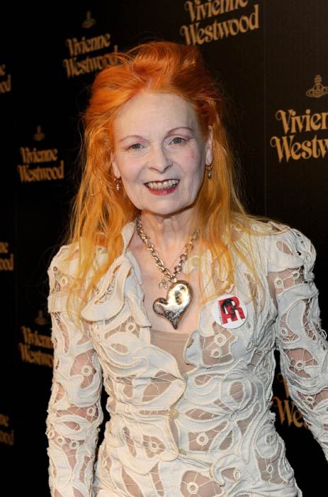 Vivienne Westwood shaves her head to promote climate change