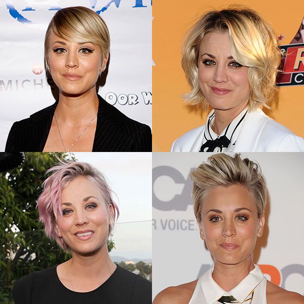 10 Times Kaley Cuoco Showed Us How To Style Short Hair Hello
