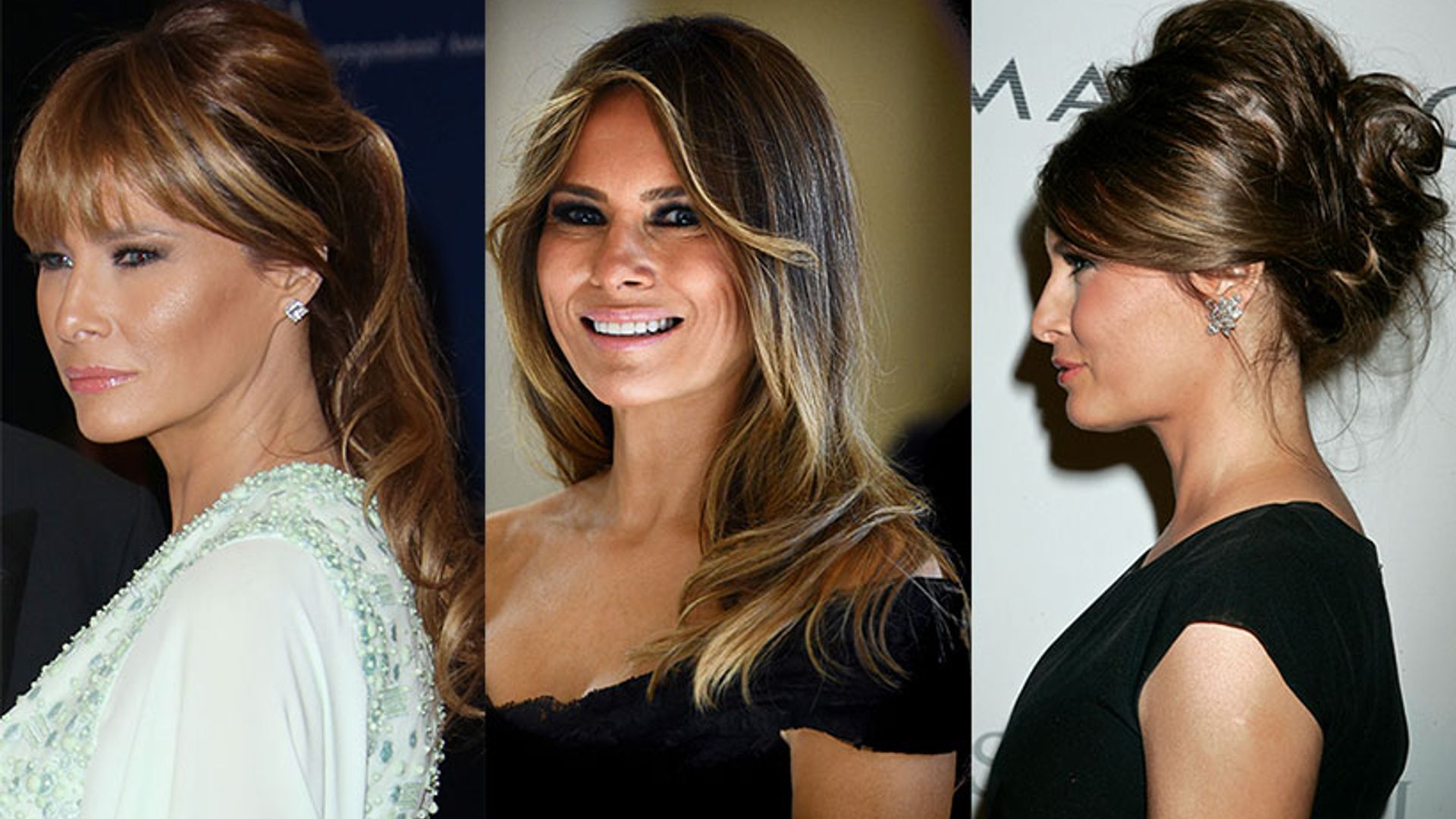 A look at Melania Trump's best hairstyles to date...
