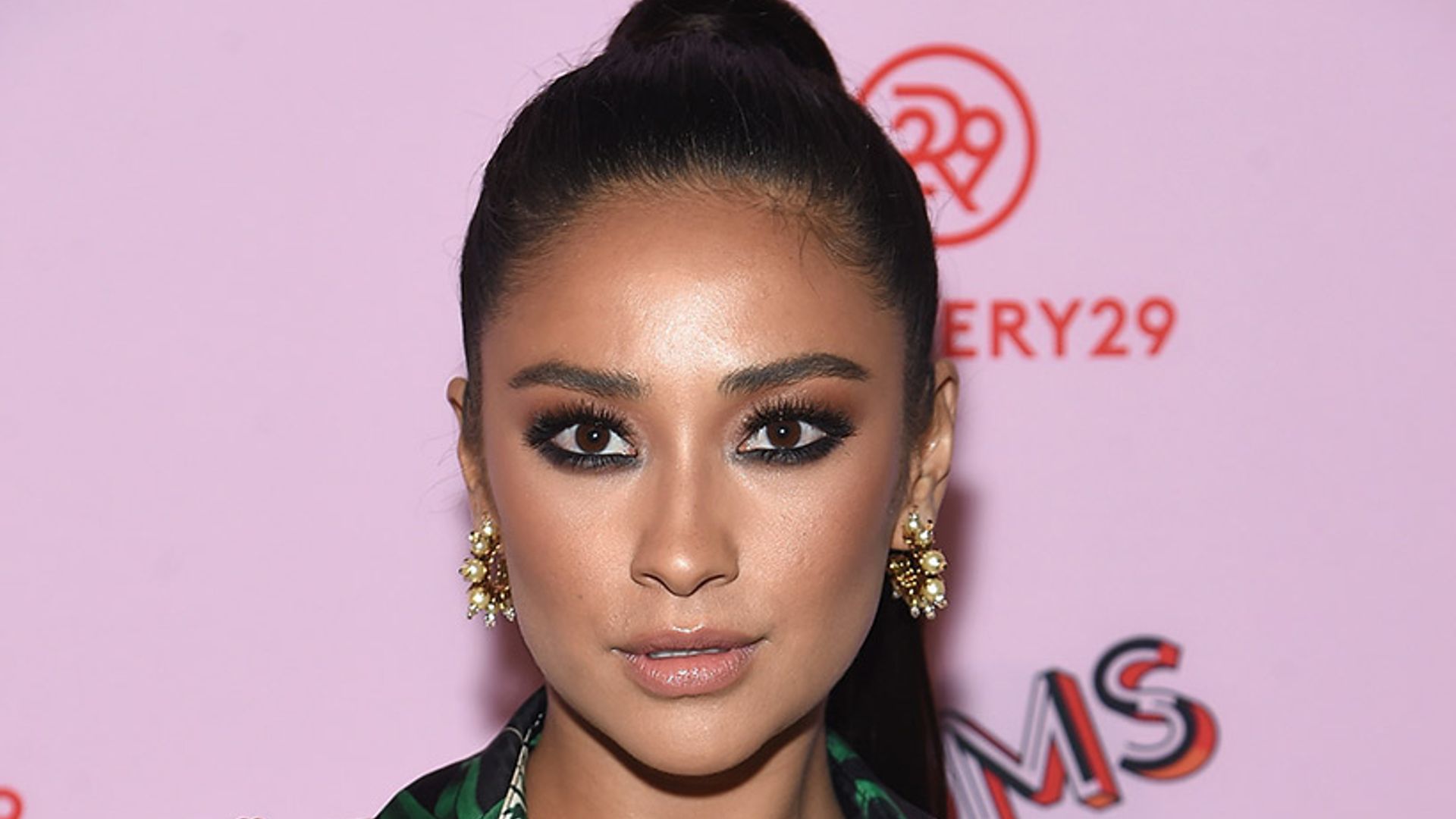 Shay Mitchell swears by coconut oil for shiny hair