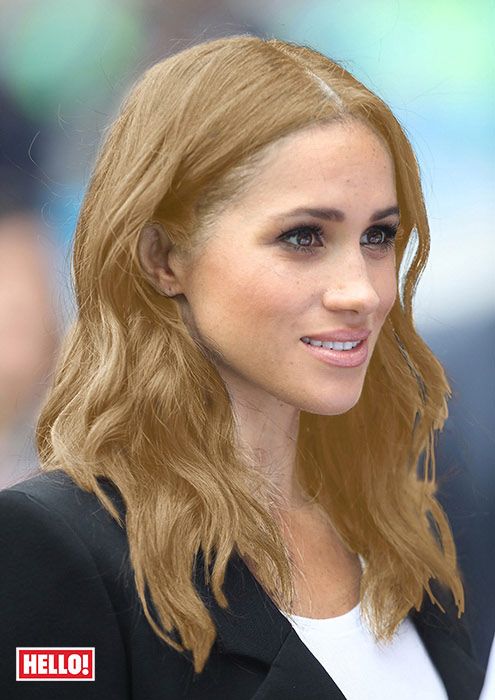 This Is What Meghan Markle Would Look Like With Blonde Hair Hello