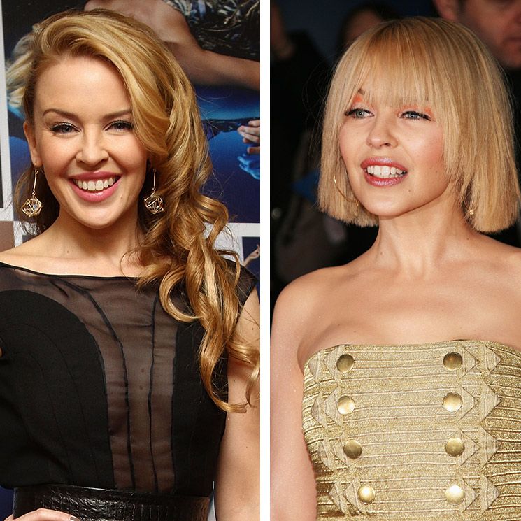 Kylie Minogue Haircut