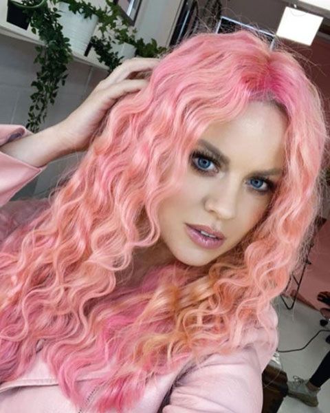 joanne-clifton-pink-hair