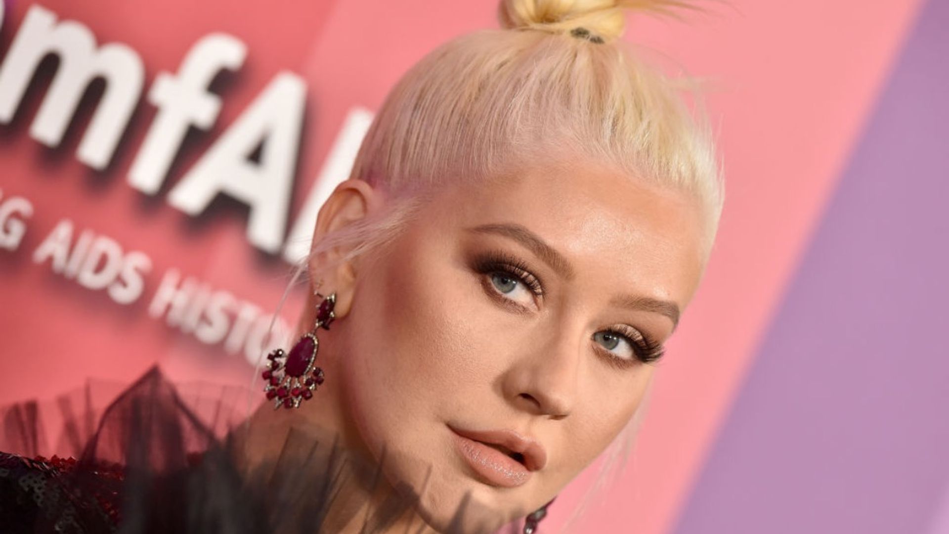 Christina Aguilera reveals her real hair colour in never-before-seen family photos