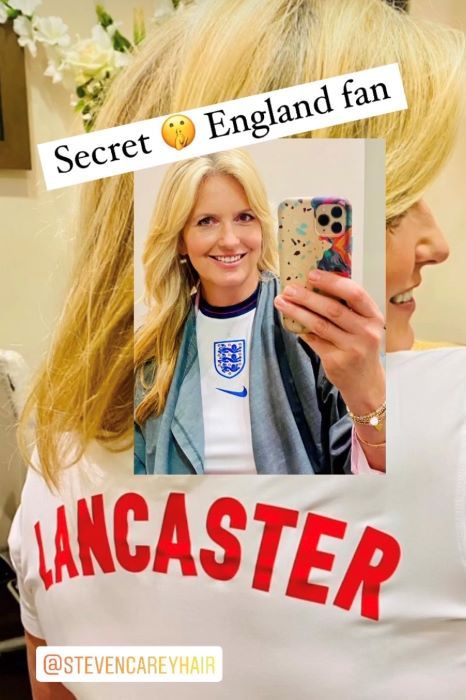 penny lancaster hairdresser england shirt