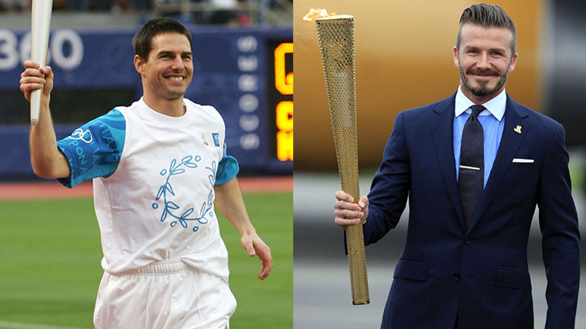From David Beckham to Tom Cruise: the celebrities who have carried the Olympic torch