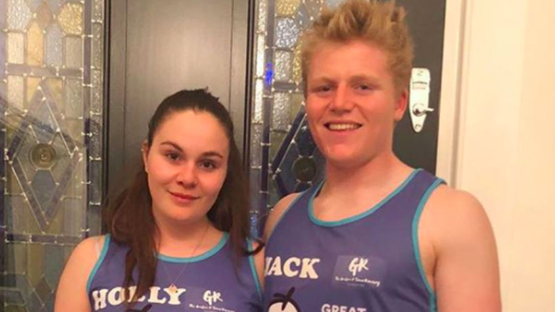 Gordon Ramsay's twins Holly and Jack, 18, run the London Marathon in memory of late brother Rocky