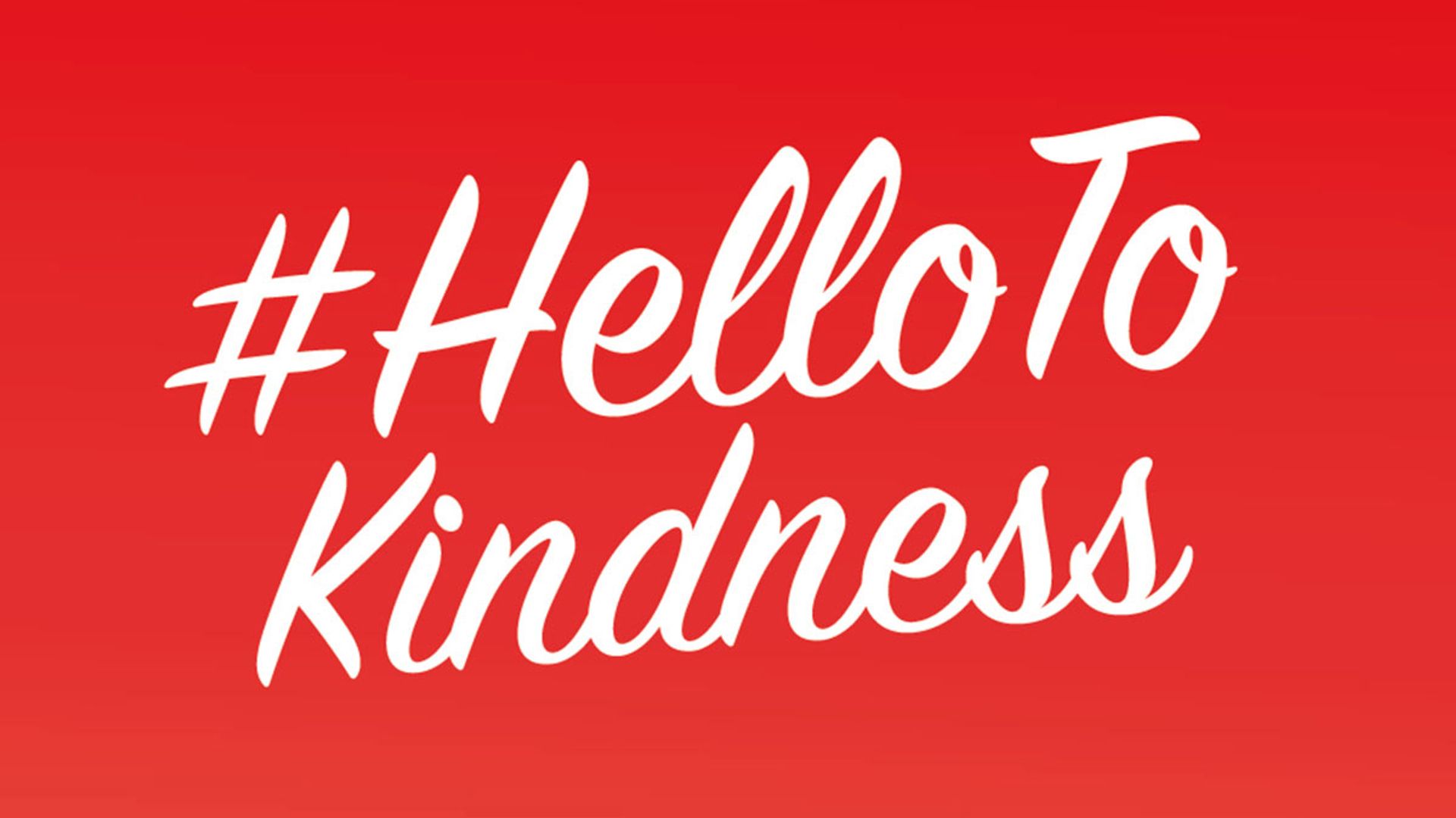 How you can join our #HelloToKindness movement