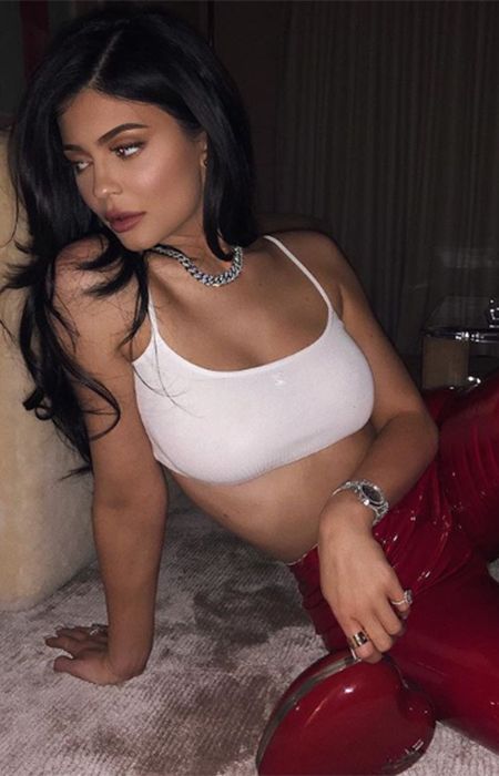 kylie-red-trousers