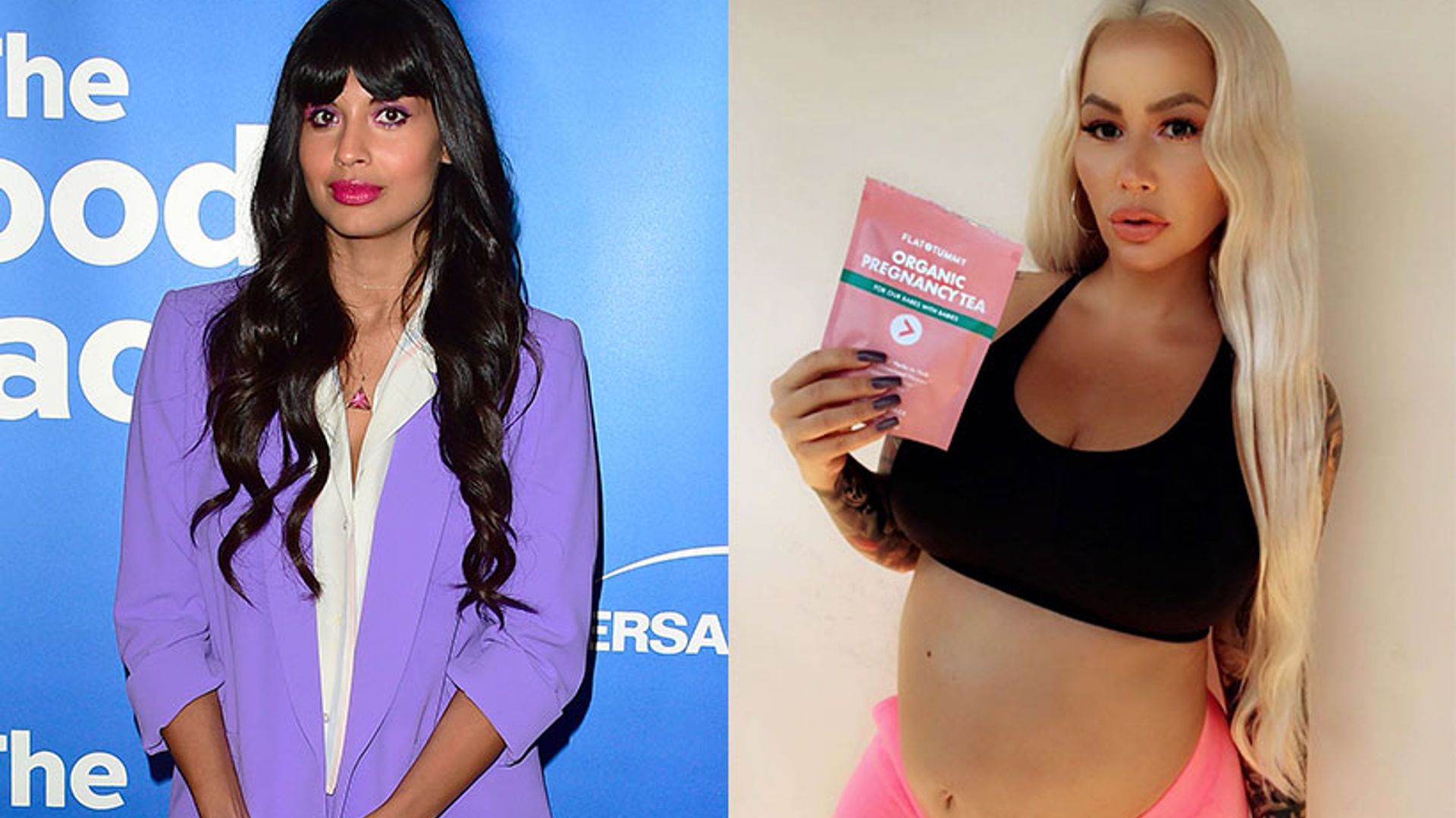 Jameela Jamil slams pregnant Amber Rose for promoting 'flat tummy' tea