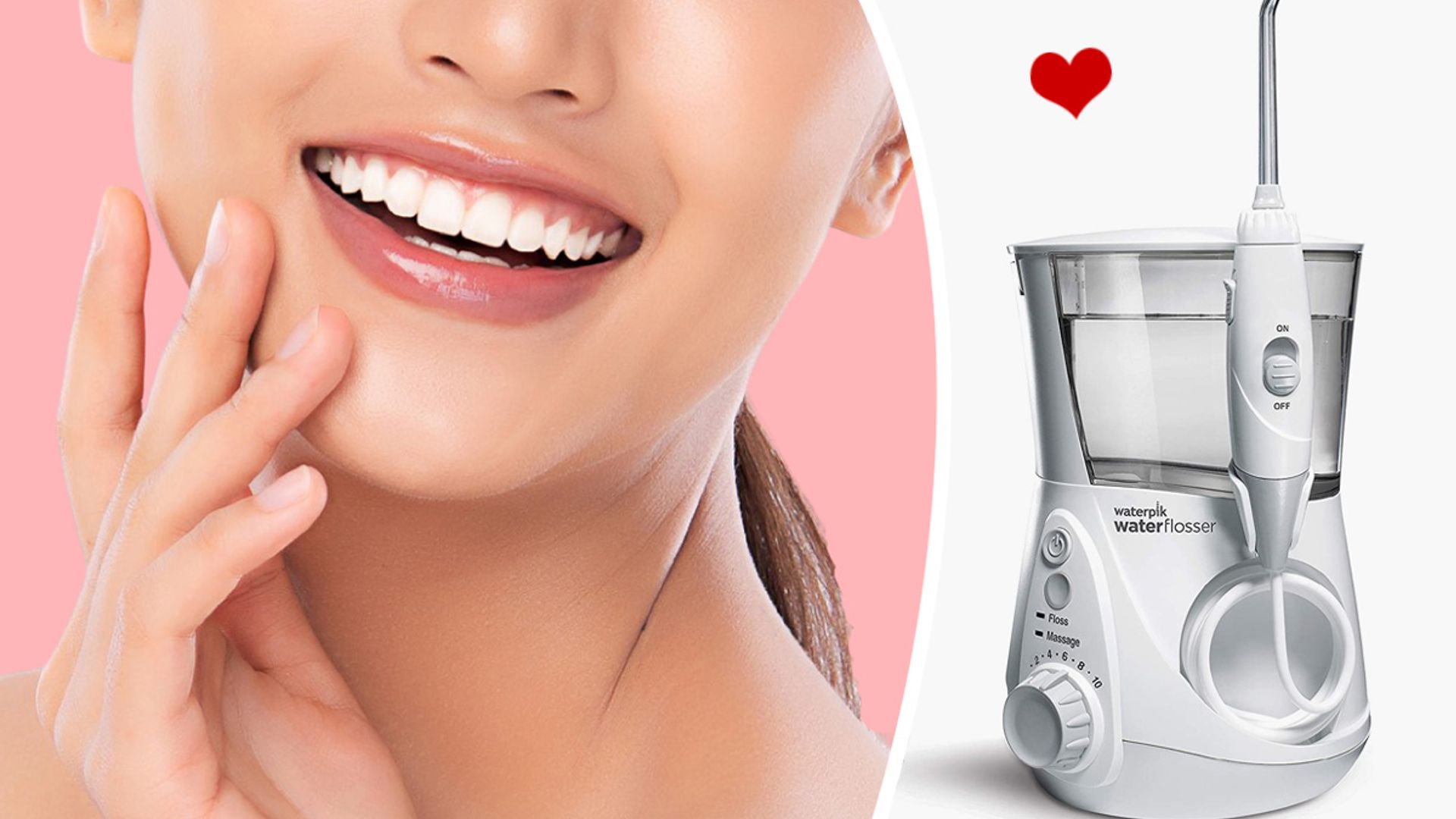This professional water flosser will actually make you want to floss and it’s an Amazon bargain