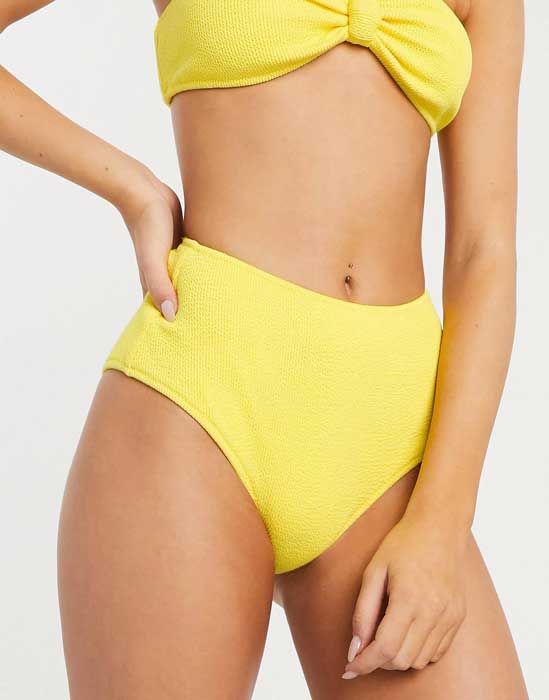 asos-yellow-bikini