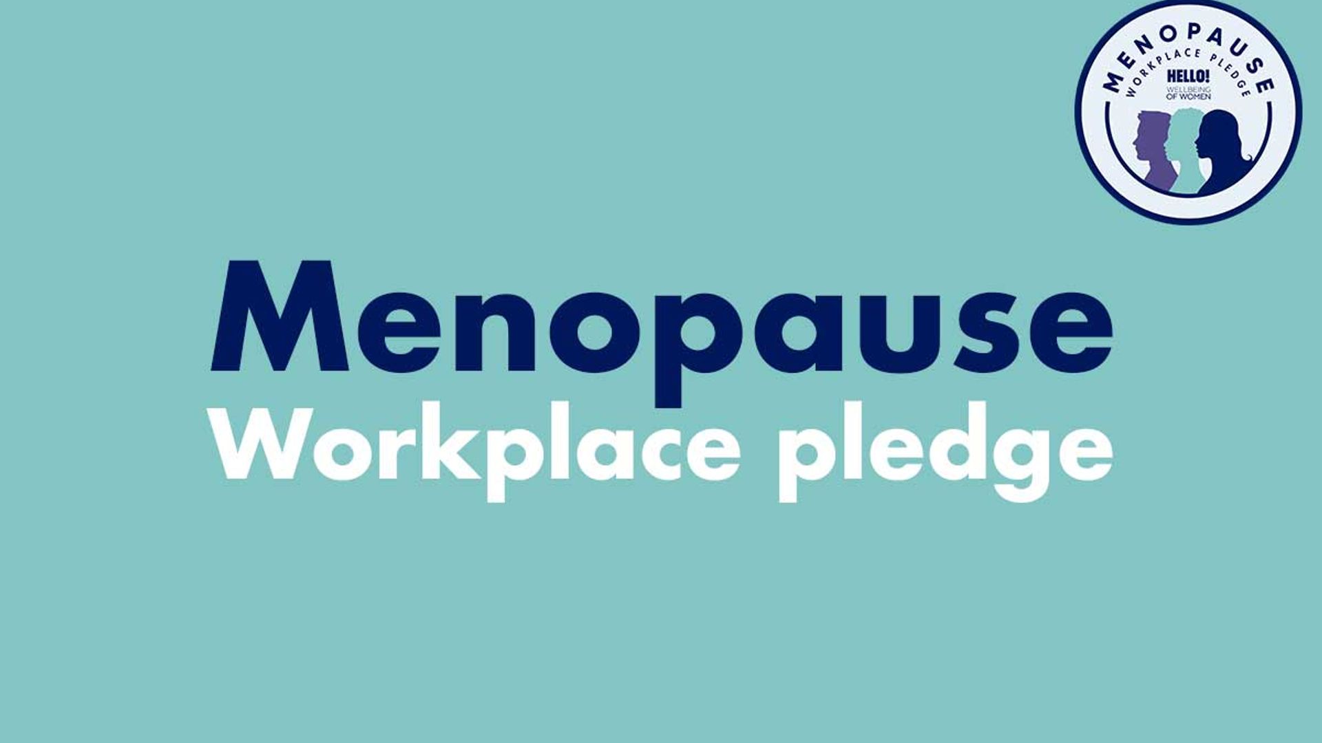 AECOM workplace menopause pledge