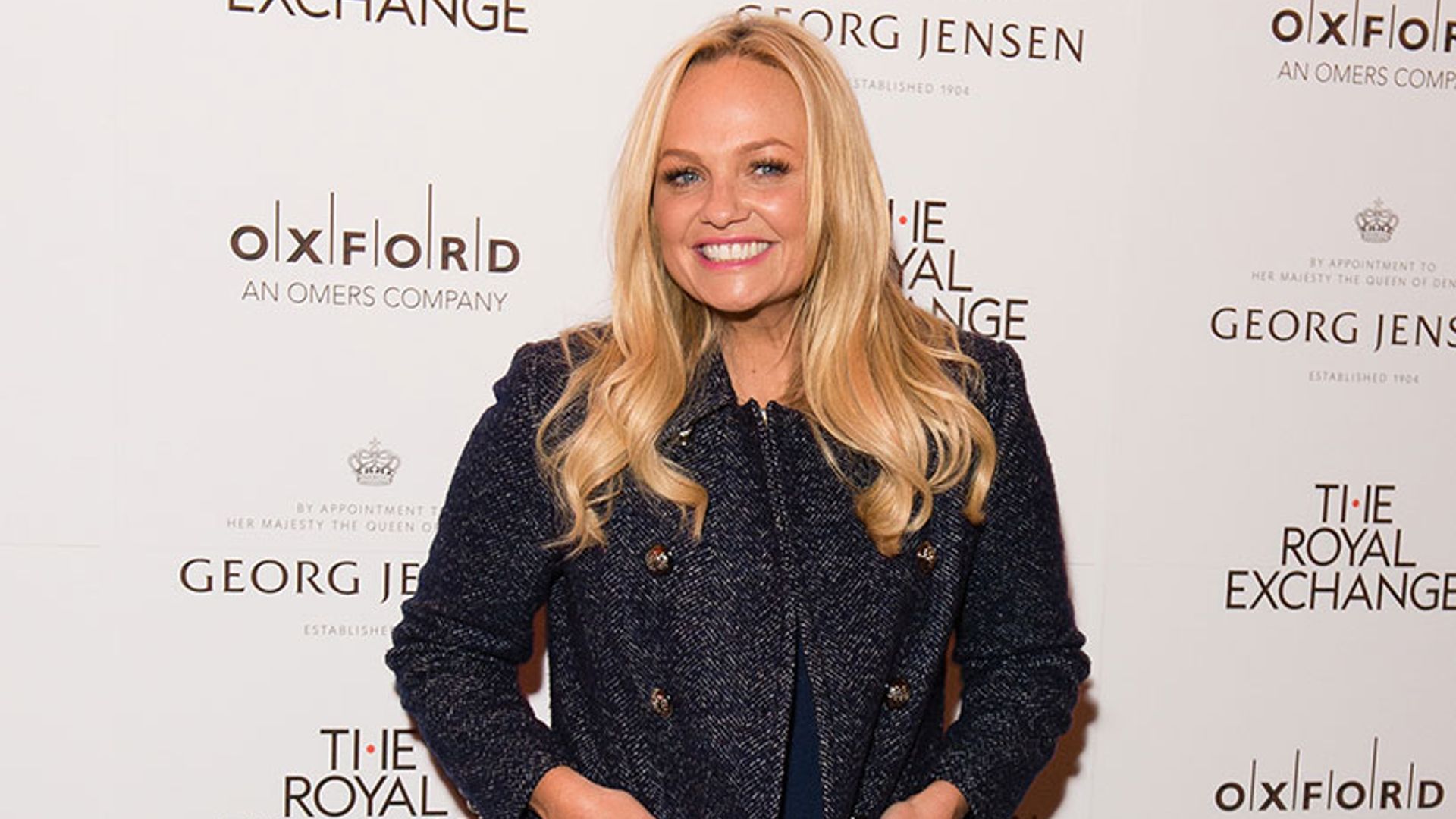 Fans praise Emma Bunton's incredible skin as she poses for a selfie with Robbie Williams