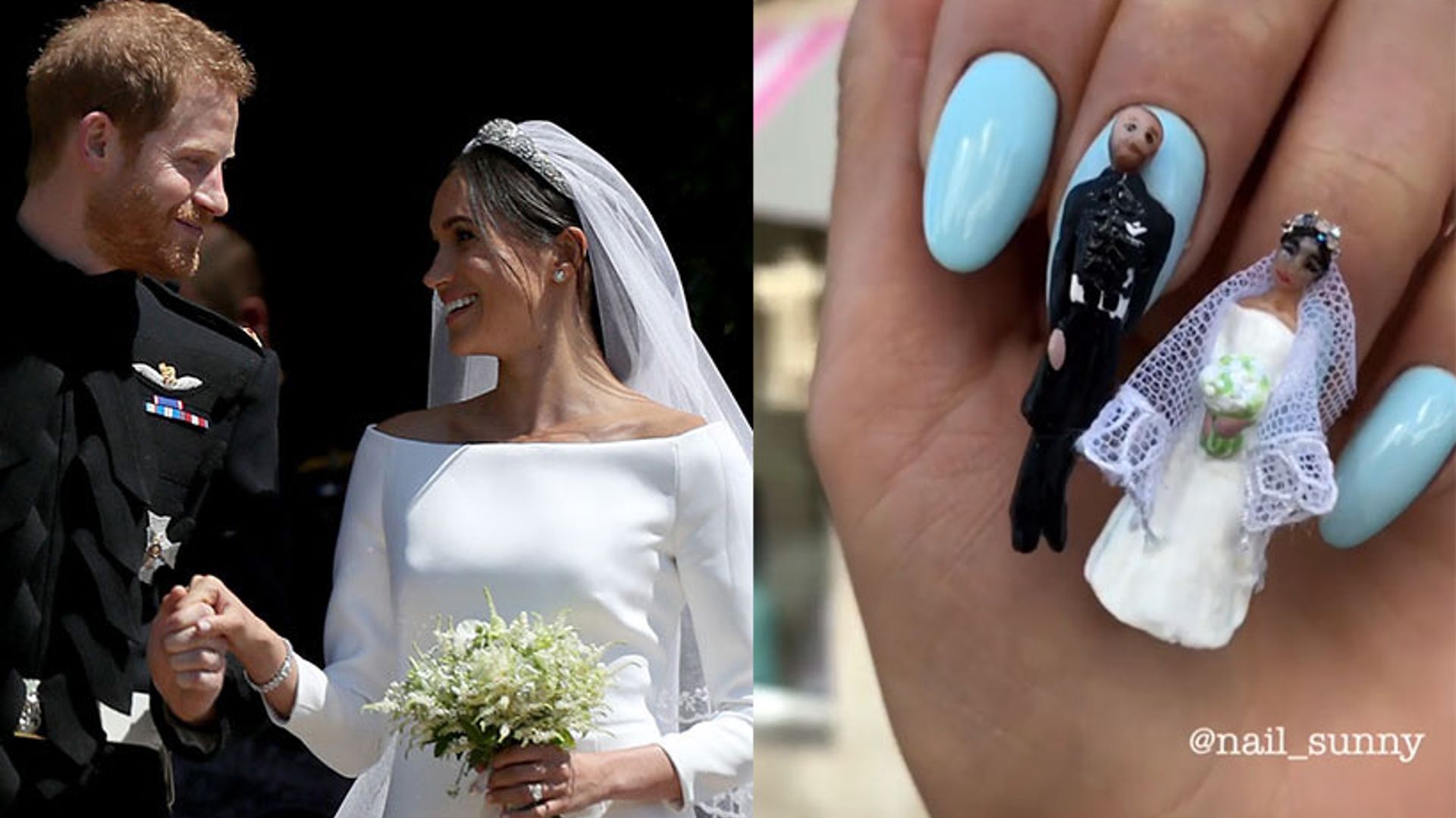 Royal wedding nail art is here… but we're not entirely convinced it will catch on
