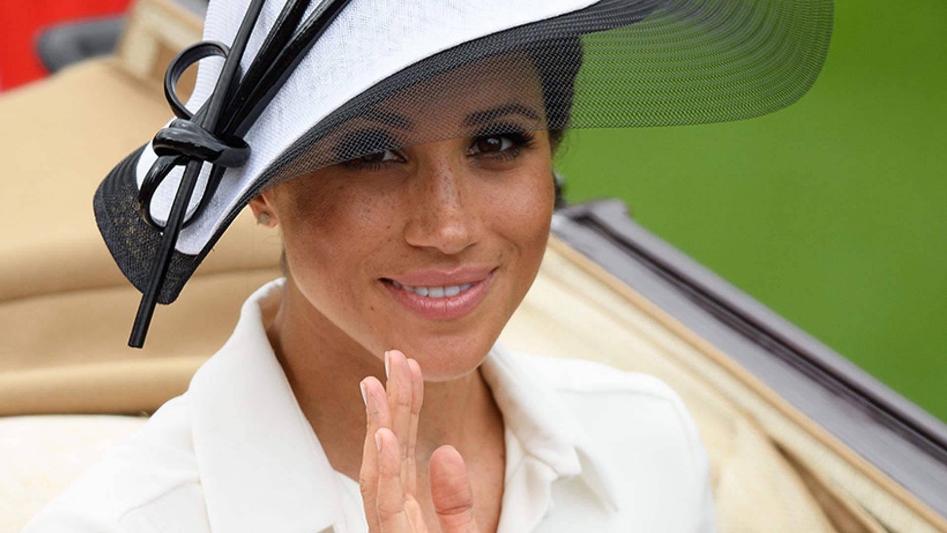 A closer look at Duchess Meghan's STUNNING Royal Ascot make-up