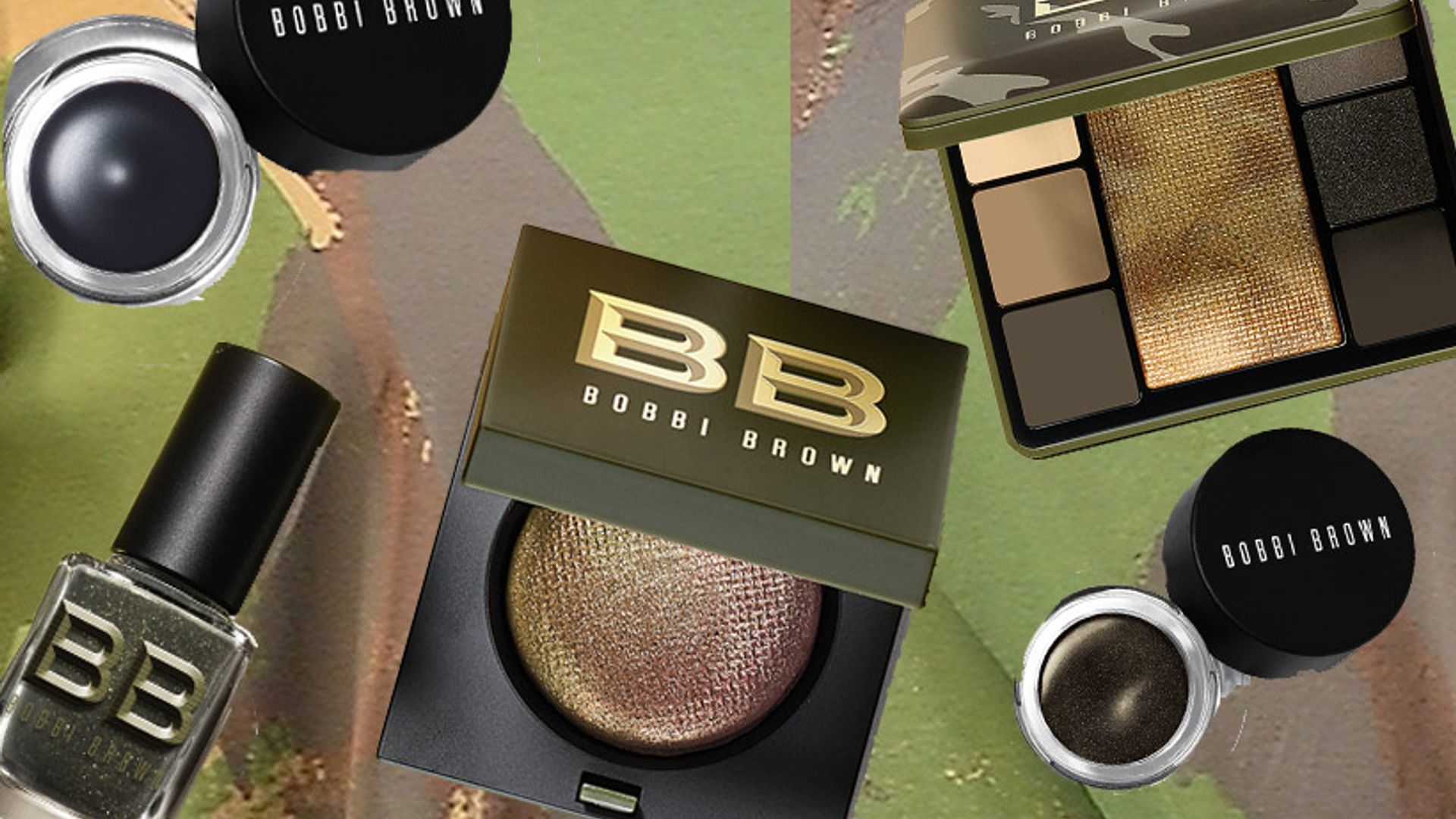 Bobbi Brown is bringing out a very cool camo-inspired beauty range  